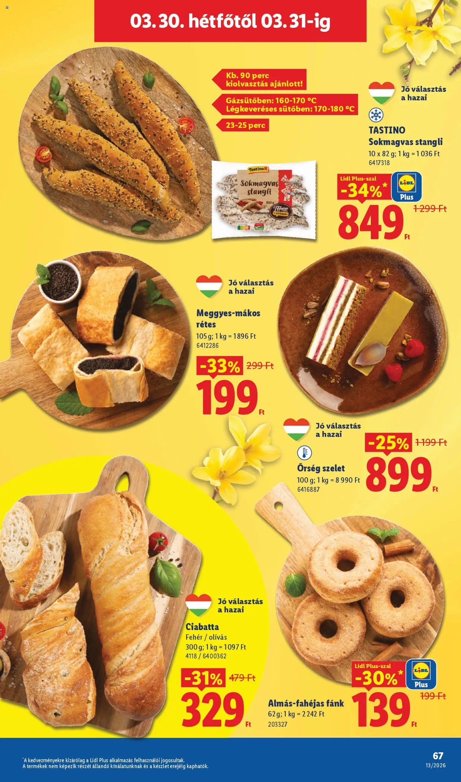 Lidl újság 2026.03.26. Lidl akciós újság (2026-03-26 - 2026-03-31)