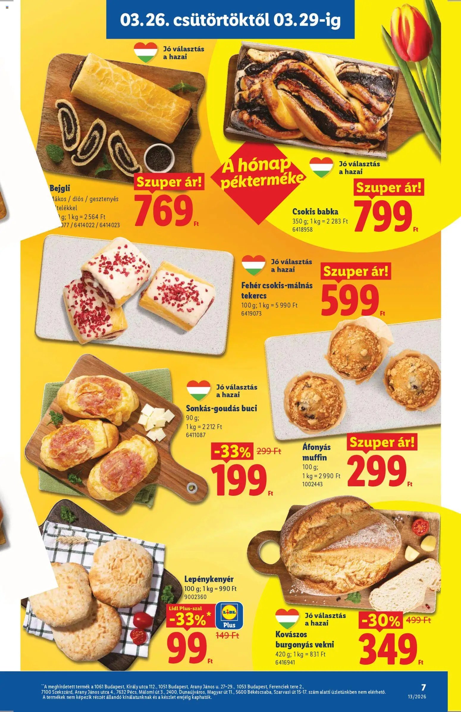 Lidl újság 2026.03.26. Lidl akciós újság (2026-03-26 - 2026-03-31)