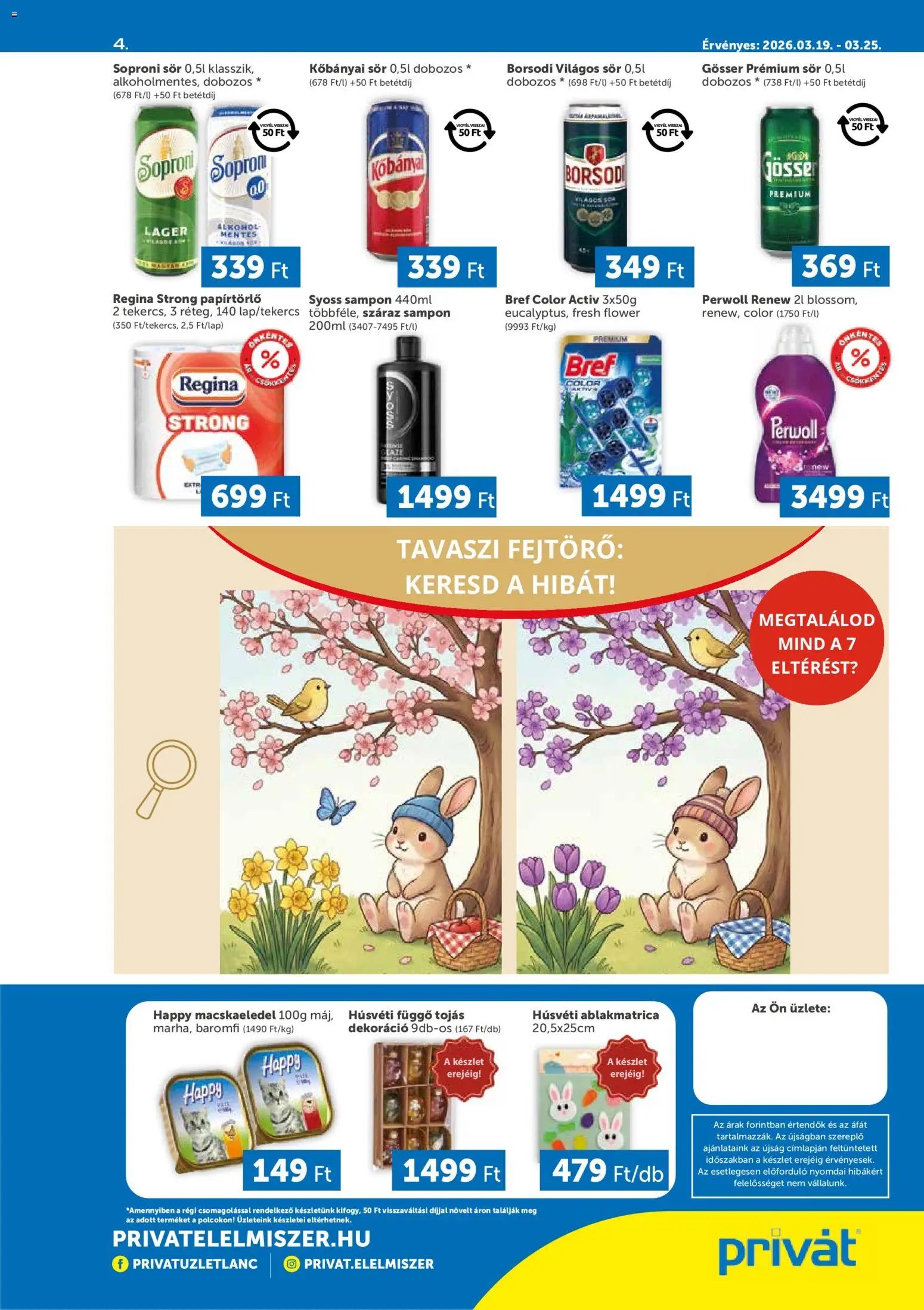 PRIVÁT újság 2026.03.19. PRIVÁT Déli vármegyék (2026-03-19 - 2026-03-25)