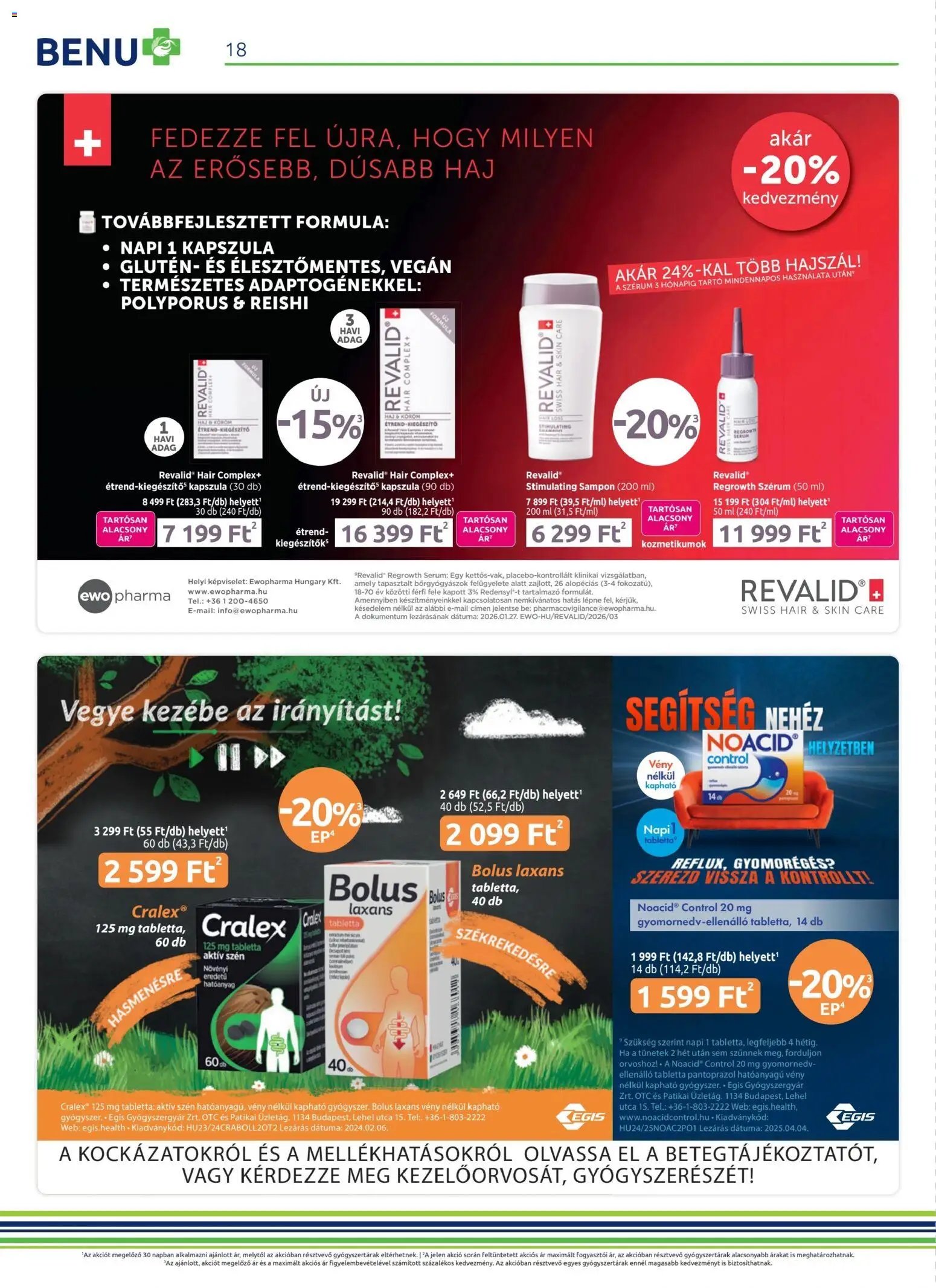 BENU Gyógyszertárak újság 2026.04.04. BENU Gyógyszertárak akciós újság (2026-04-04 - 2026-04-19)