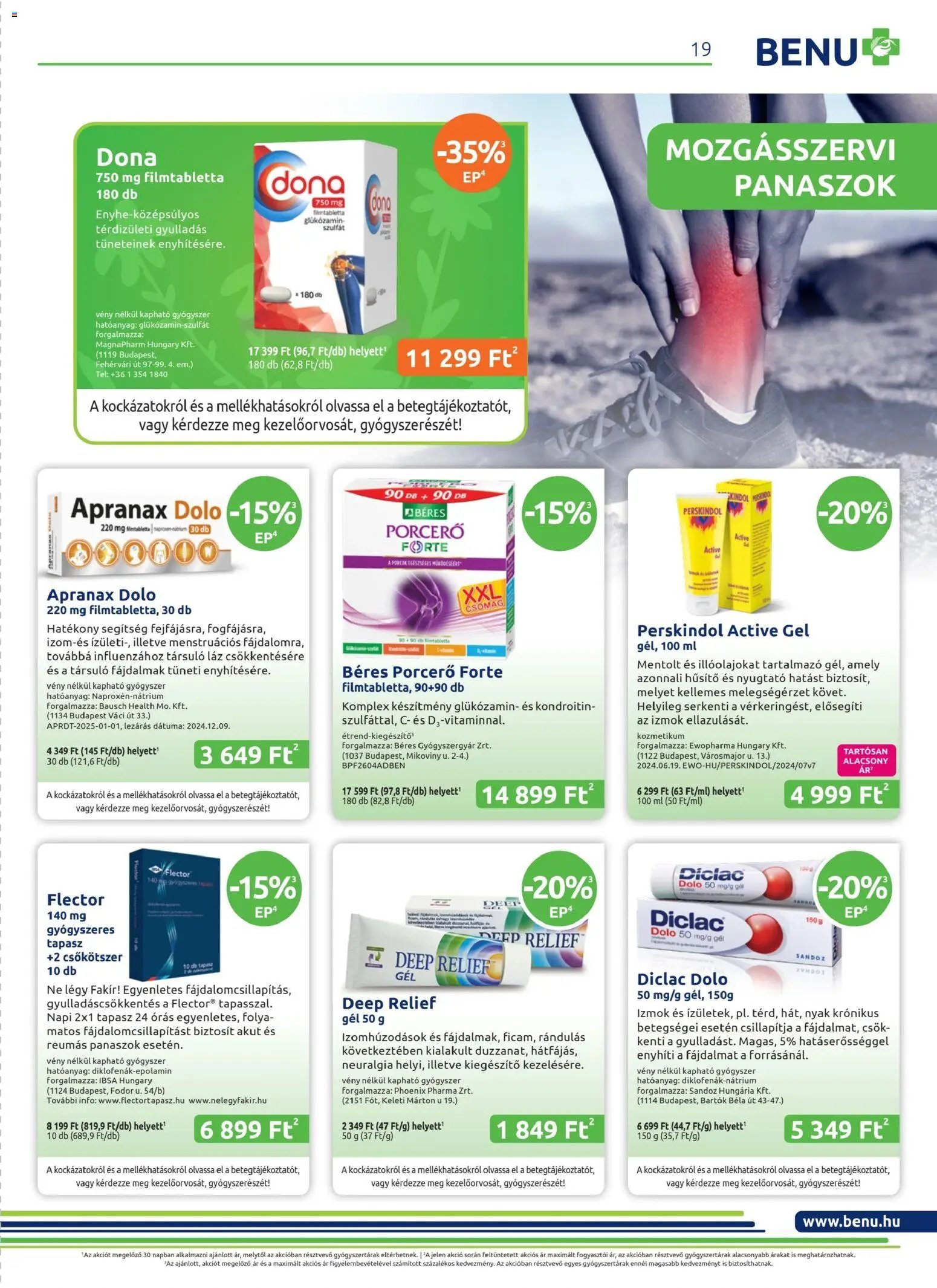 BENU Gyógyszertárak újság 2026.04.04. BENU Gyógyszertárak akciós újság (2026-04-04 - 2026-04-19)