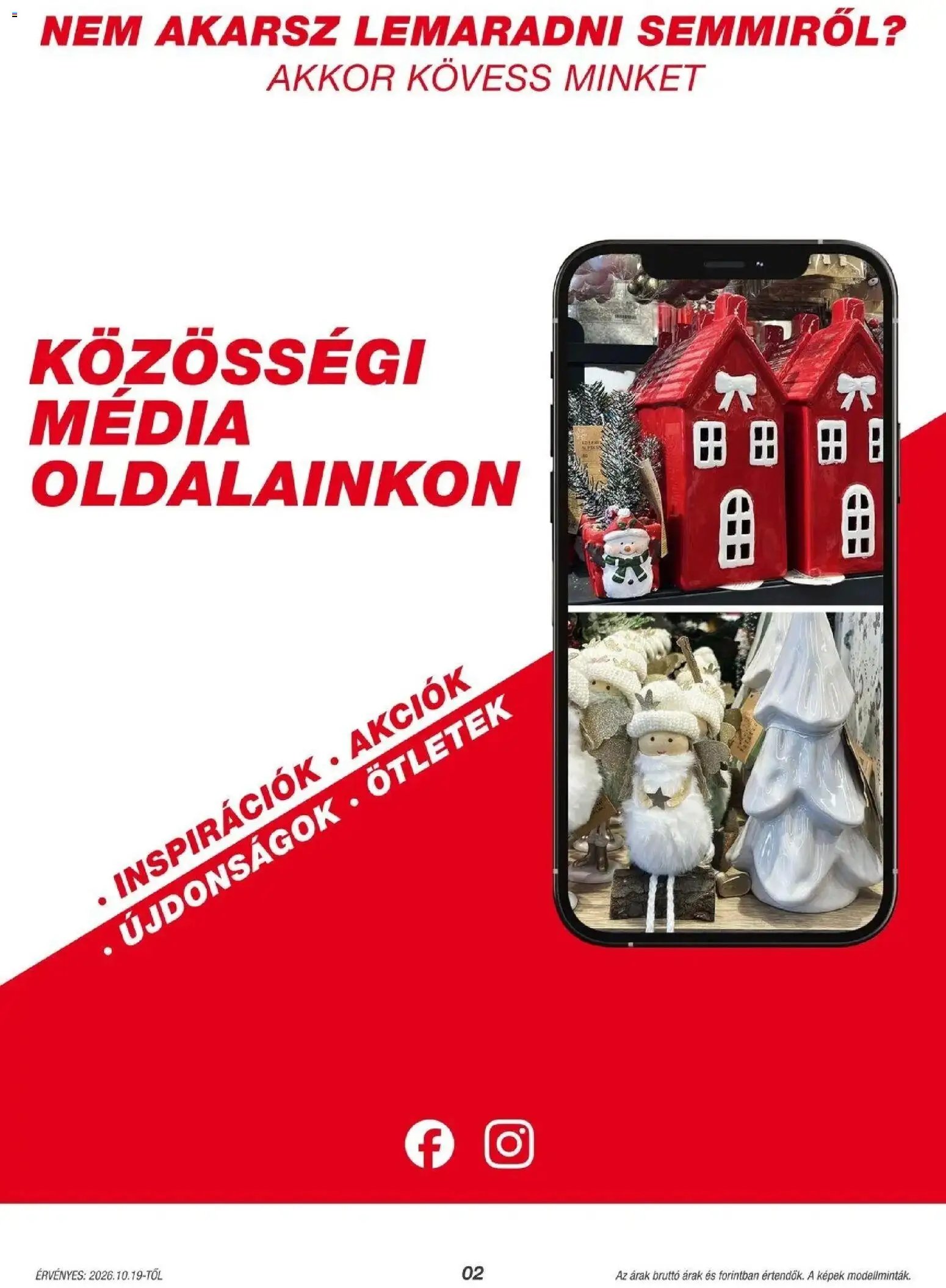Kik Karácsony akciós újság 2026.10.19. -tól/től 🧑‍🎄❄️