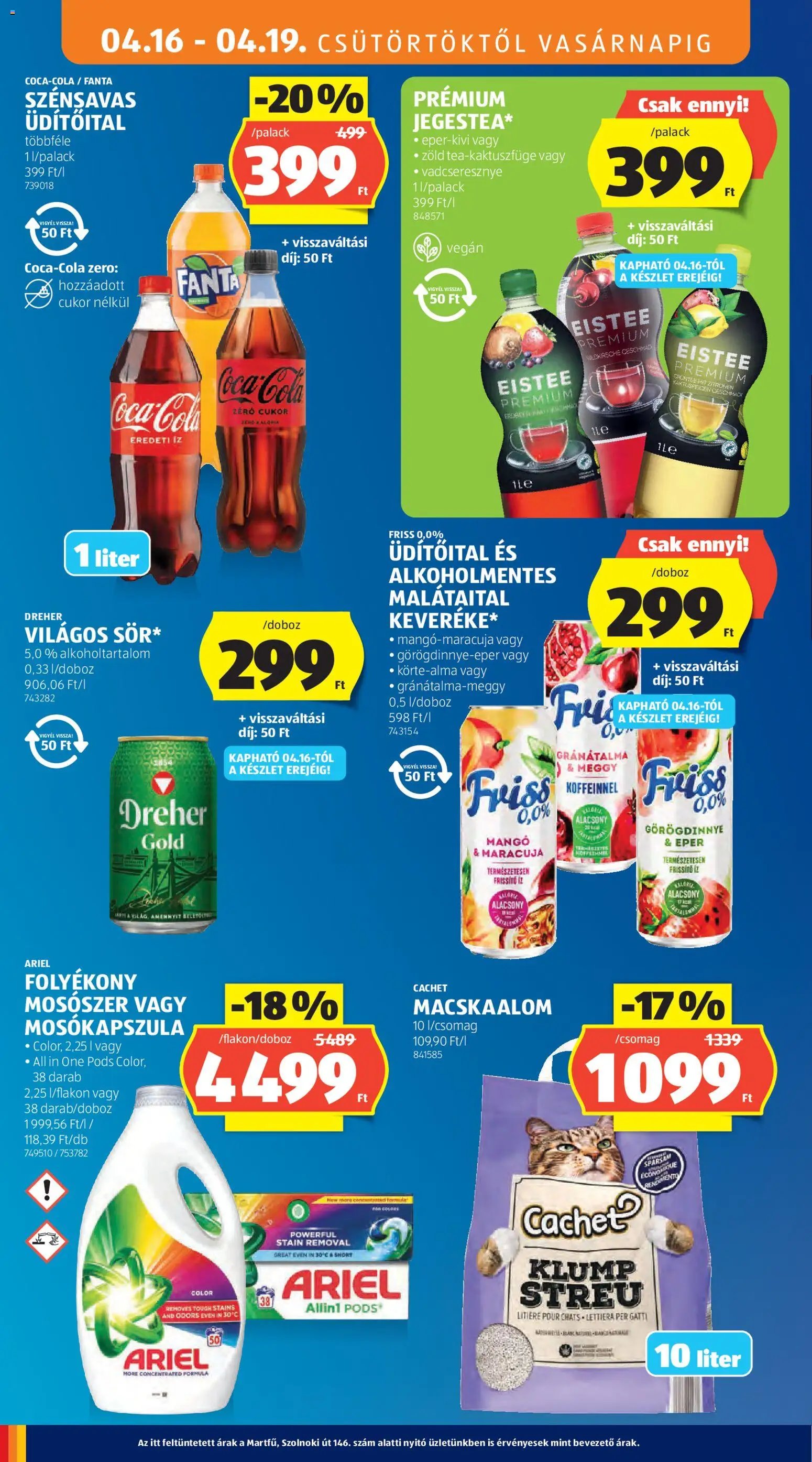 Aldi újság 2026.04.16. Aldi akciós újság (2026-04-16 - 2026-04-22)
