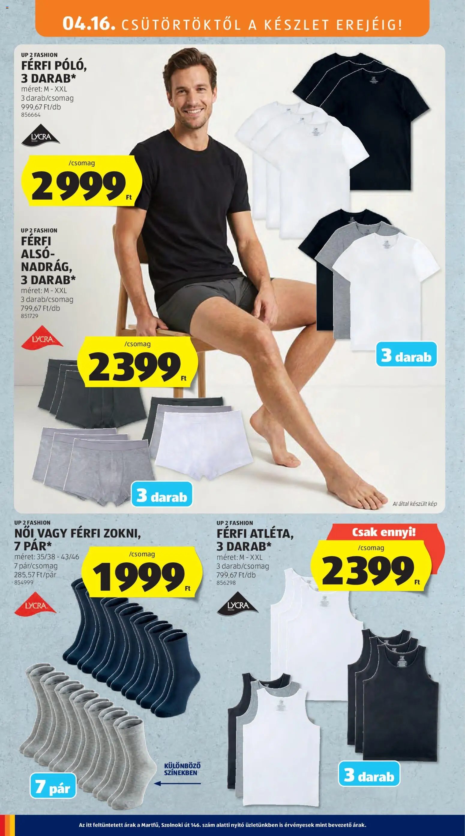 Aldi újság 2026.04.16. Aldi akciós újság (2026-04-16 - 2026-04-22)