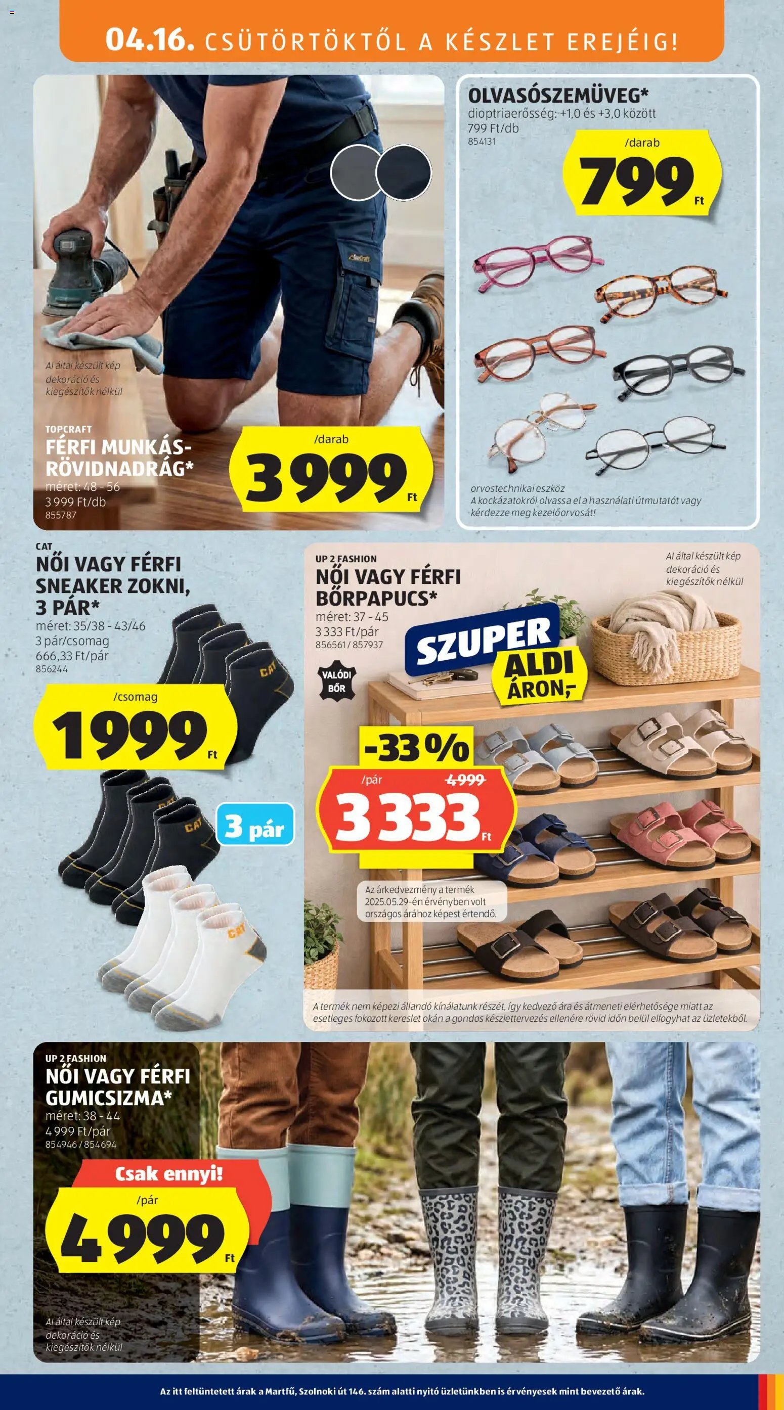 Aldi újság 2026.04.16. Aldi akciós újság (2026-04-16 - 2026-04-22)