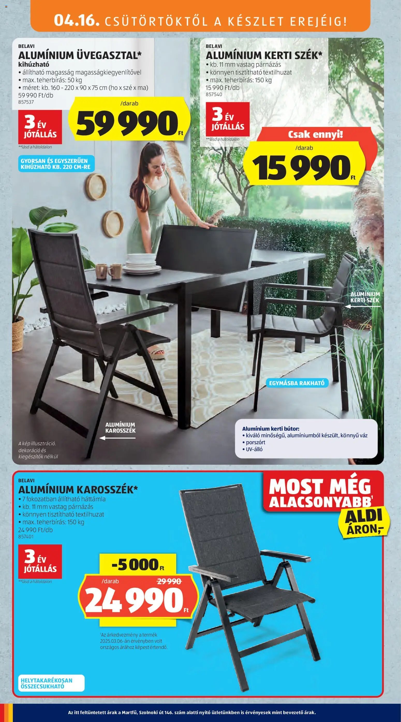 Aldi újság 2026.04.16. Aldi akciós újság (2026-04-16 - 2026-04-22)