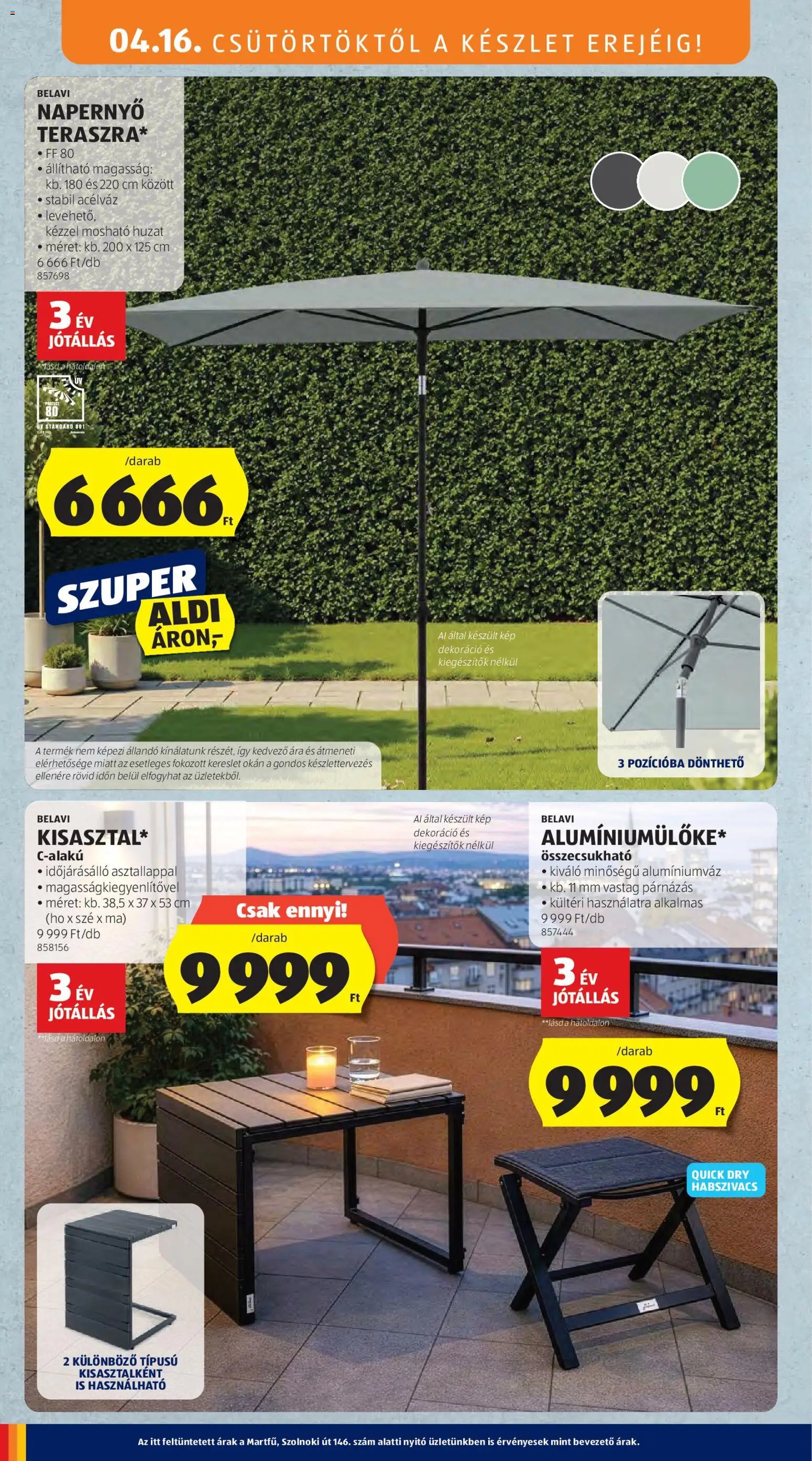 Aldi újság 2026.04.16. Aldi akciós újság (2026-04-16 - 2026-04-22)