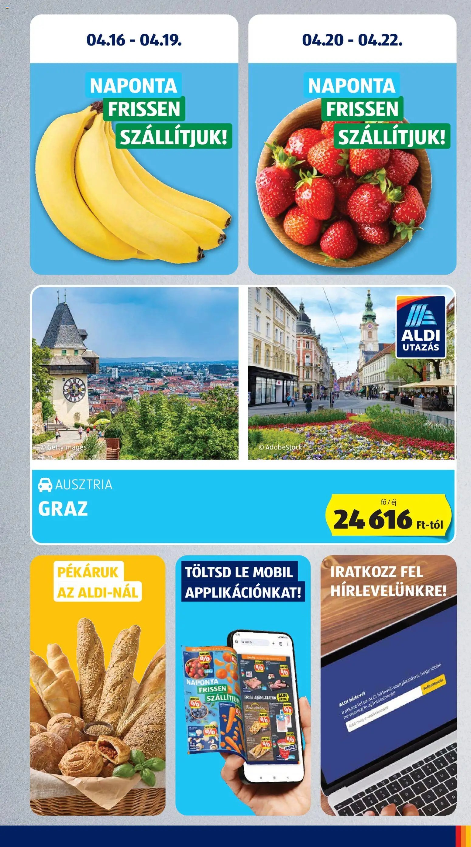 Aldi újság 2026.04.16. Aldi akciós újság (2026-04-16 - 2026-04-22)