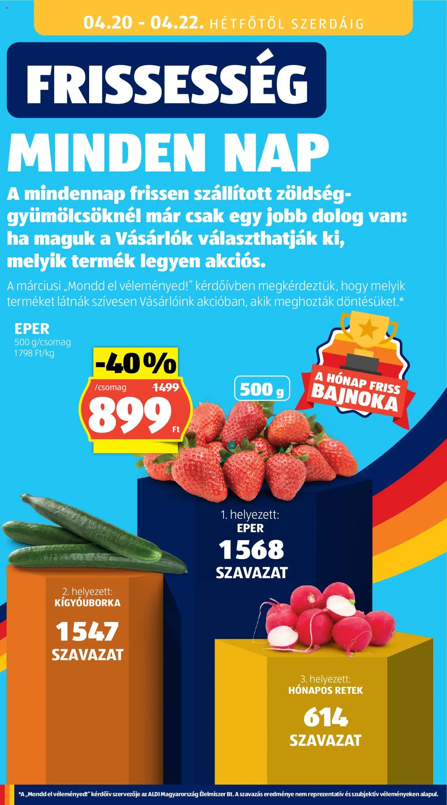 Aldi újság 2026.04.16. Aldi akciós újság (2026-04-16 - 2026-04-22)