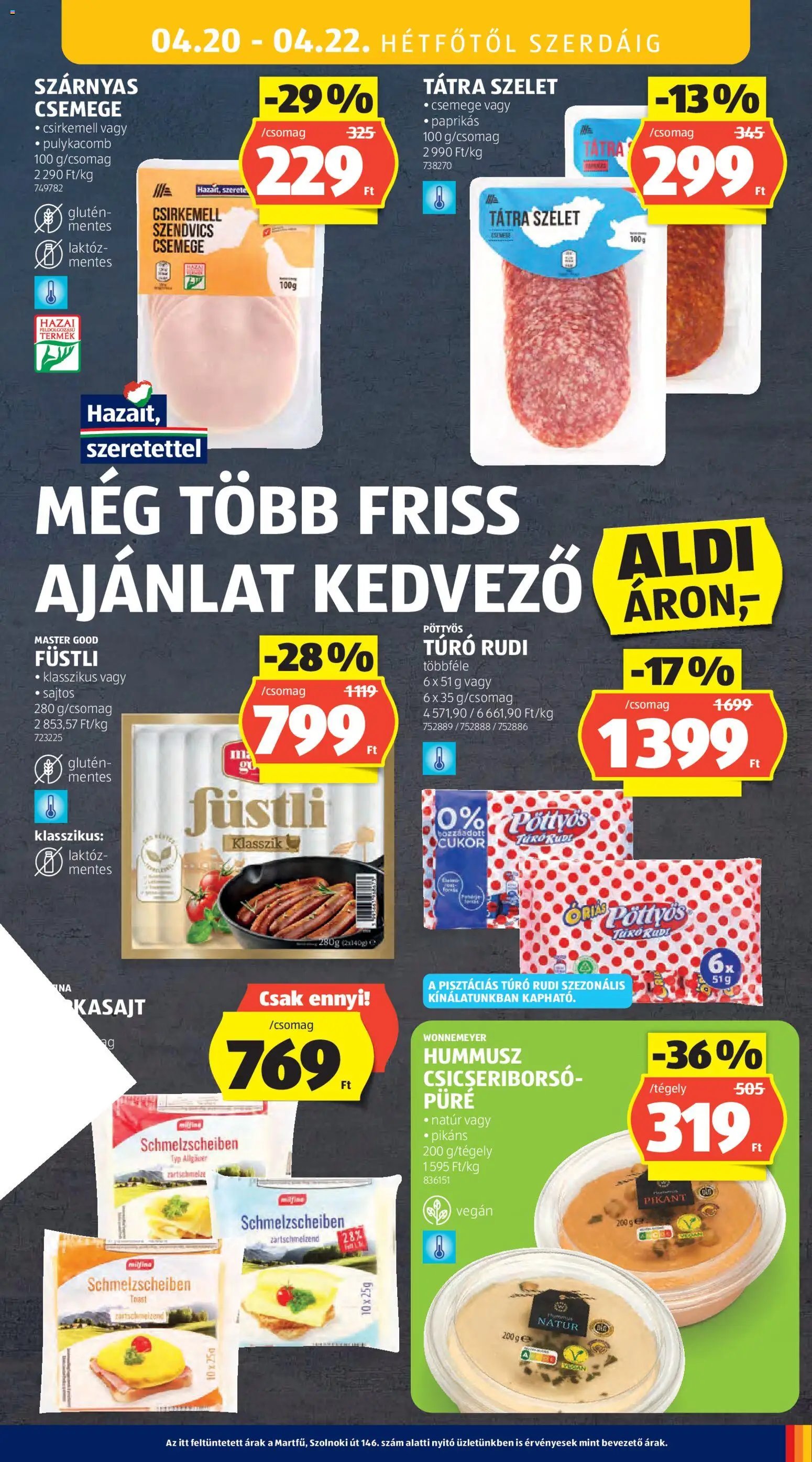 Aldi újság 2026.04.16. Aldi akciós újság (2026-04-16 - 2026-04-22)