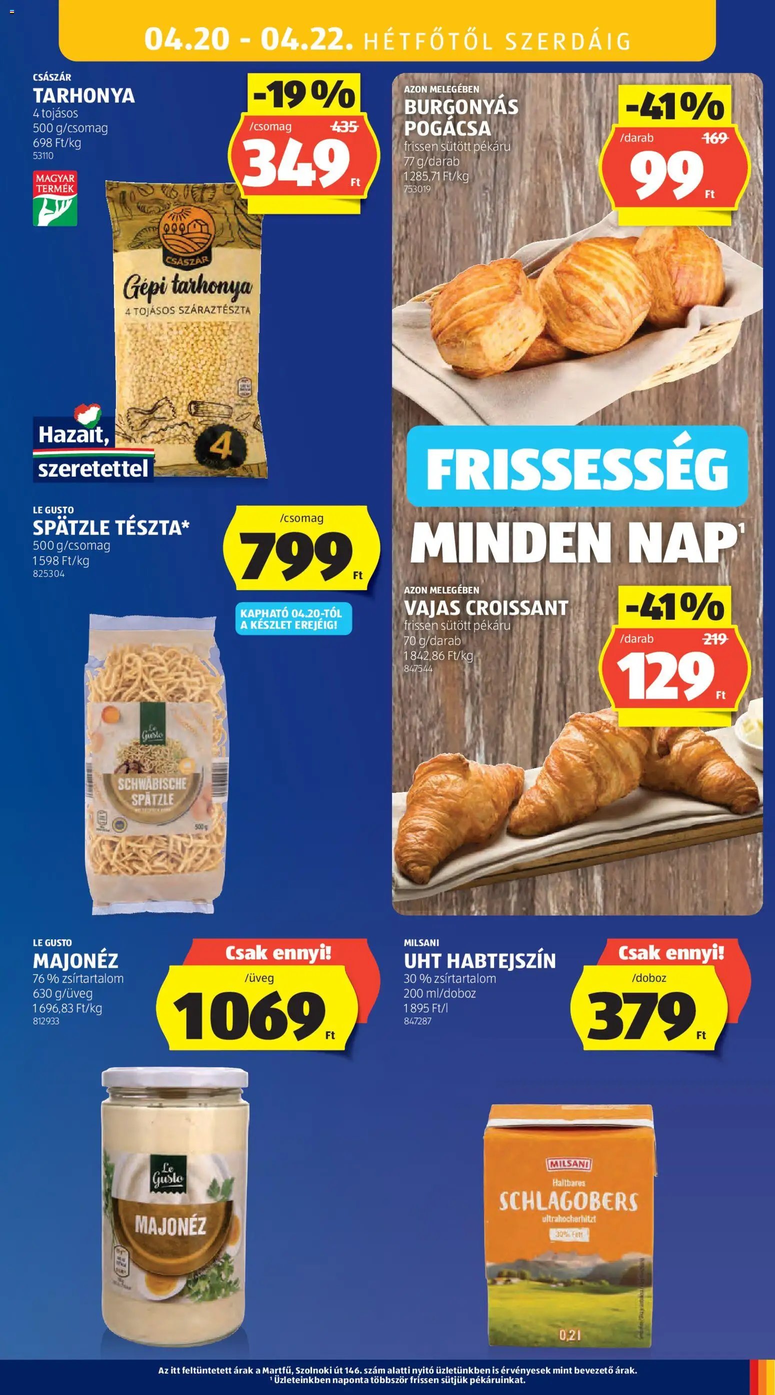 Aldi újság 2026.04.16. Aldi akciós újság (2026-04-16 - 2026-04-22)