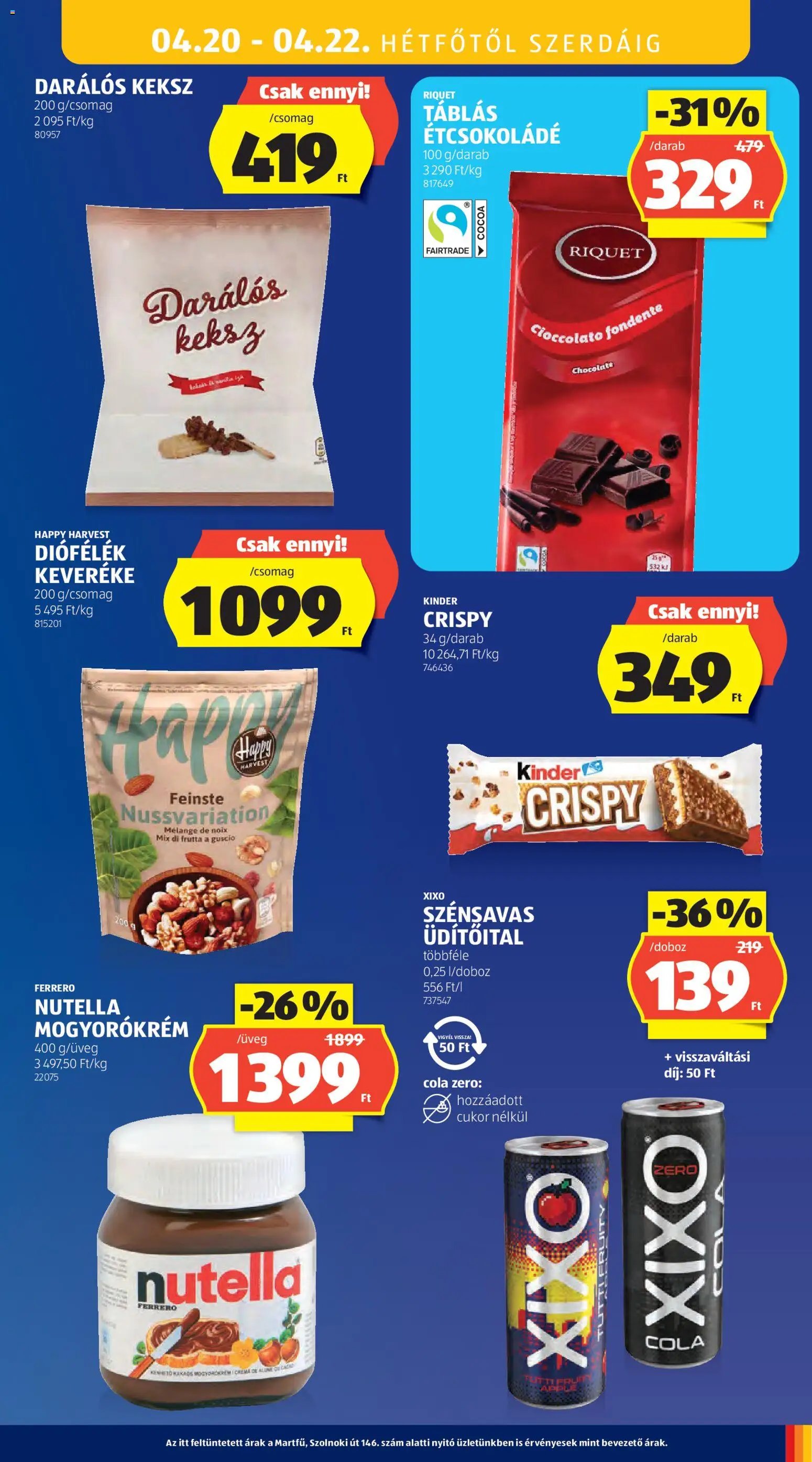 Aldi újság 2026.04.16. Aldi akciós újság (2026-04-16 - 2026-04-22)
