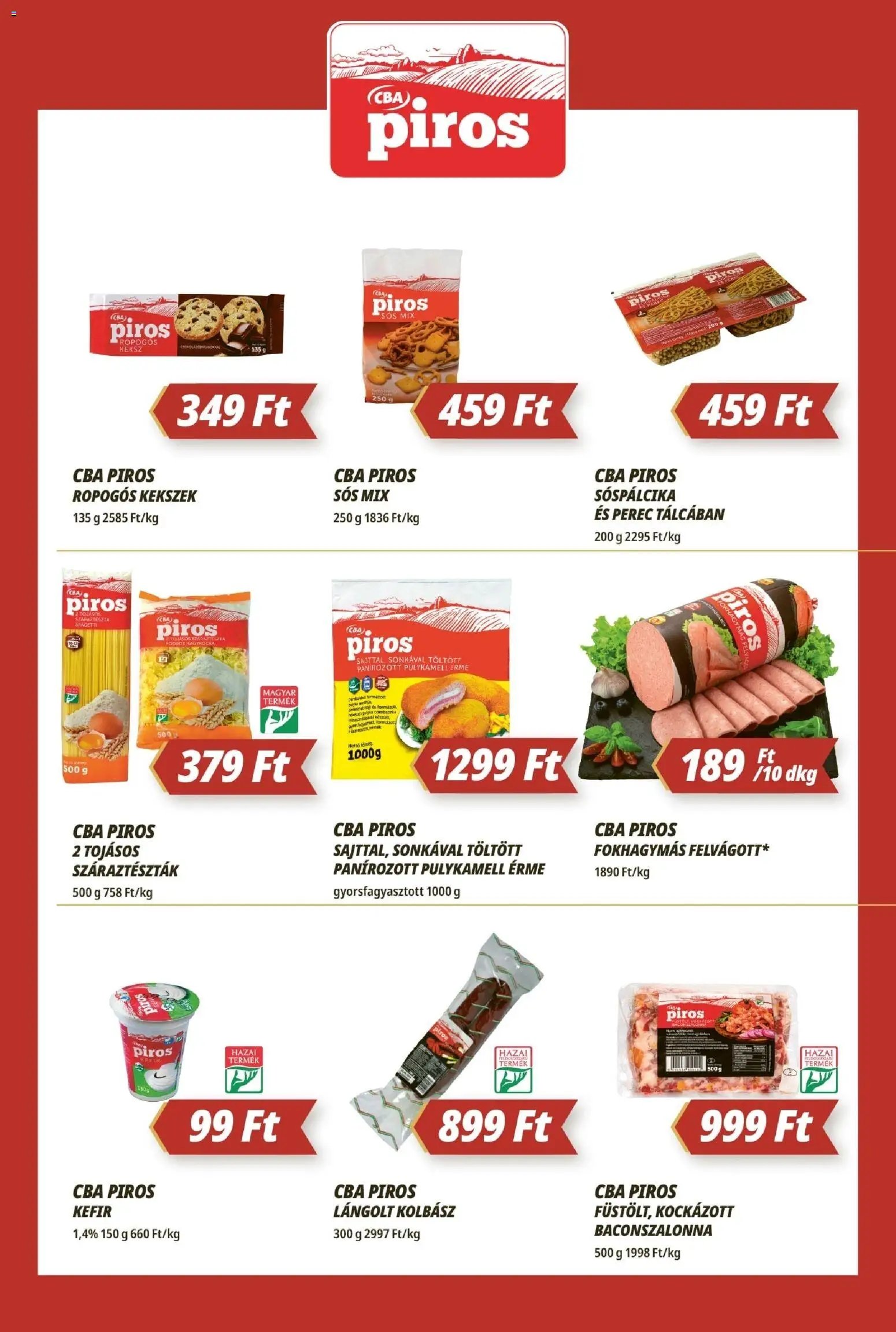 CBA Príma újság 2026.07.09. CBA Príma akciós újság