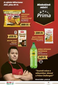 CBA Príma újság 2026.07.09. CBA Príma akciós újság