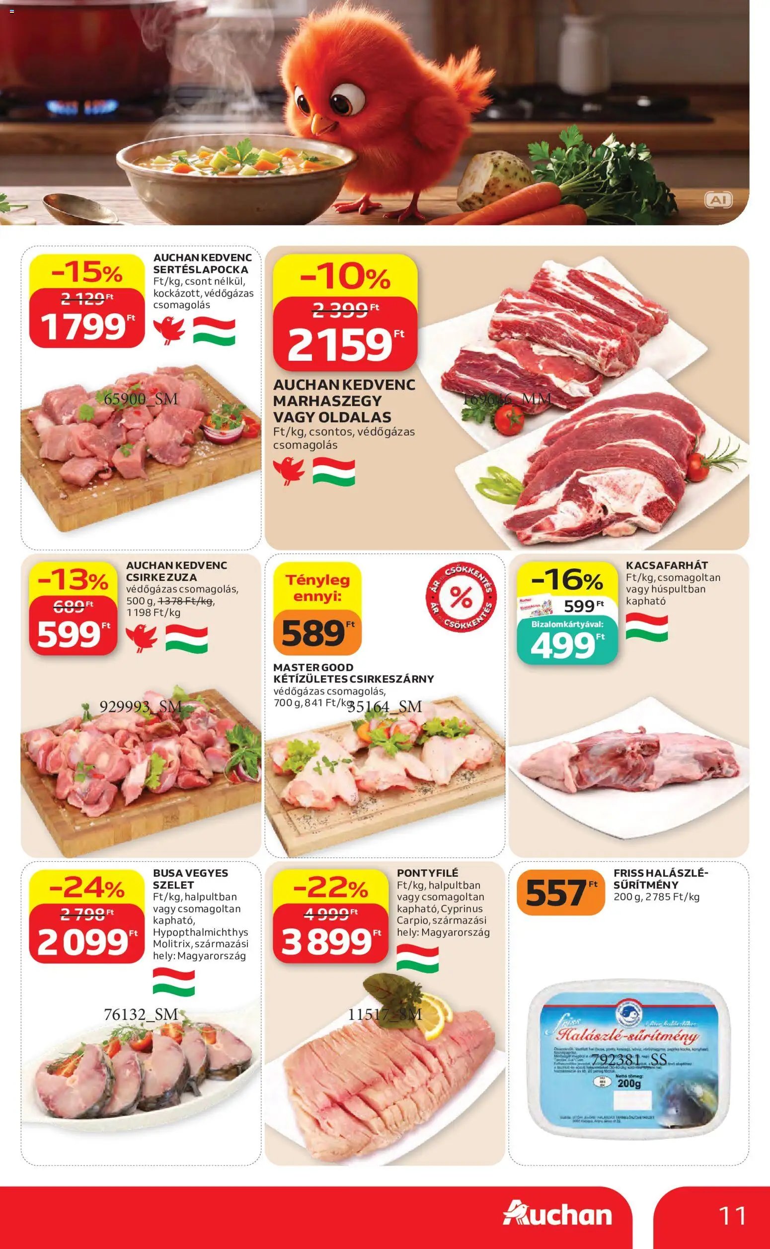 Auchan akciós újság 2026.10.22. - lapozható formában szórólap ✳️