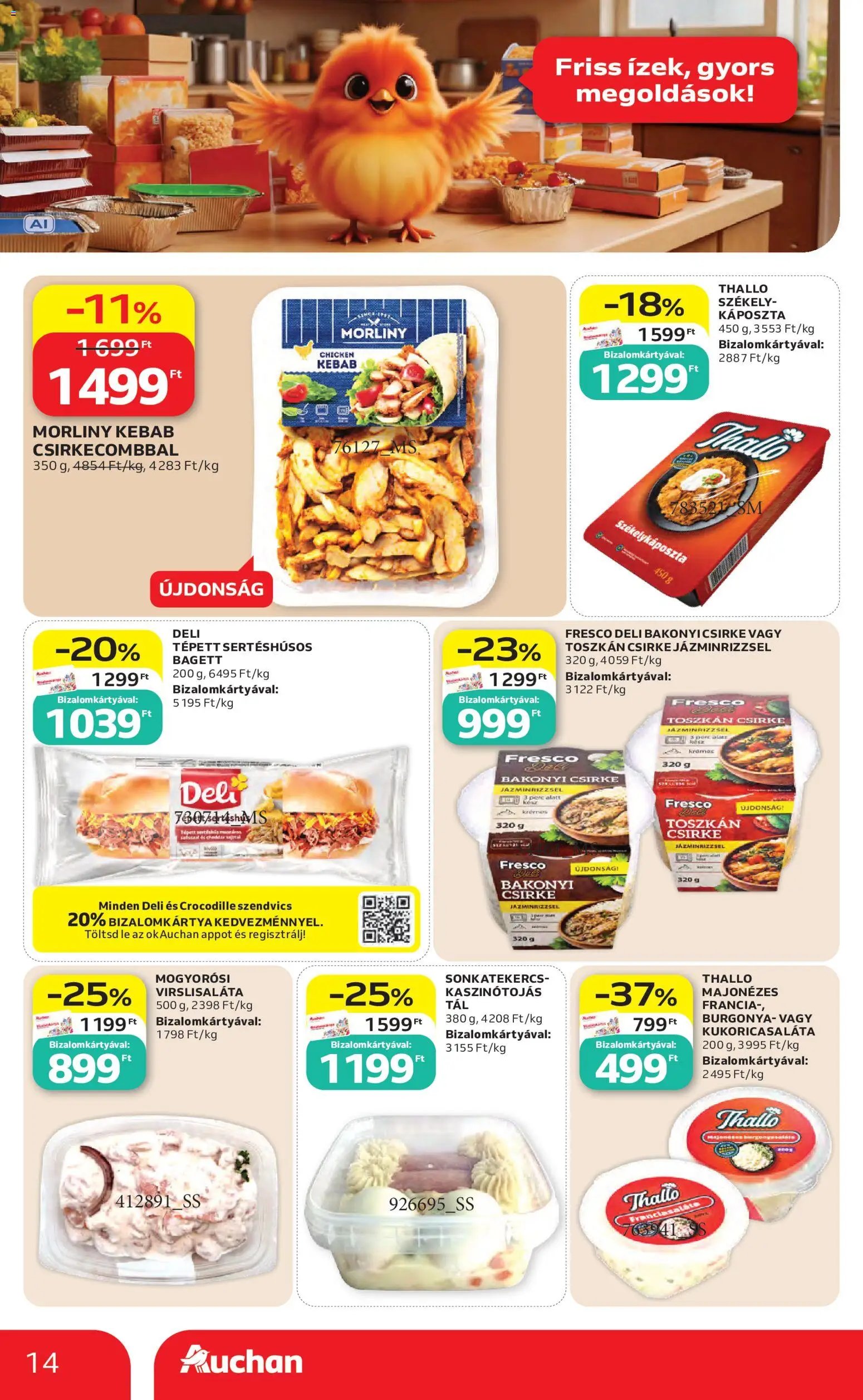 Auchan akciós újság 2026.10.22. - lapozható formában szórólap ✳️