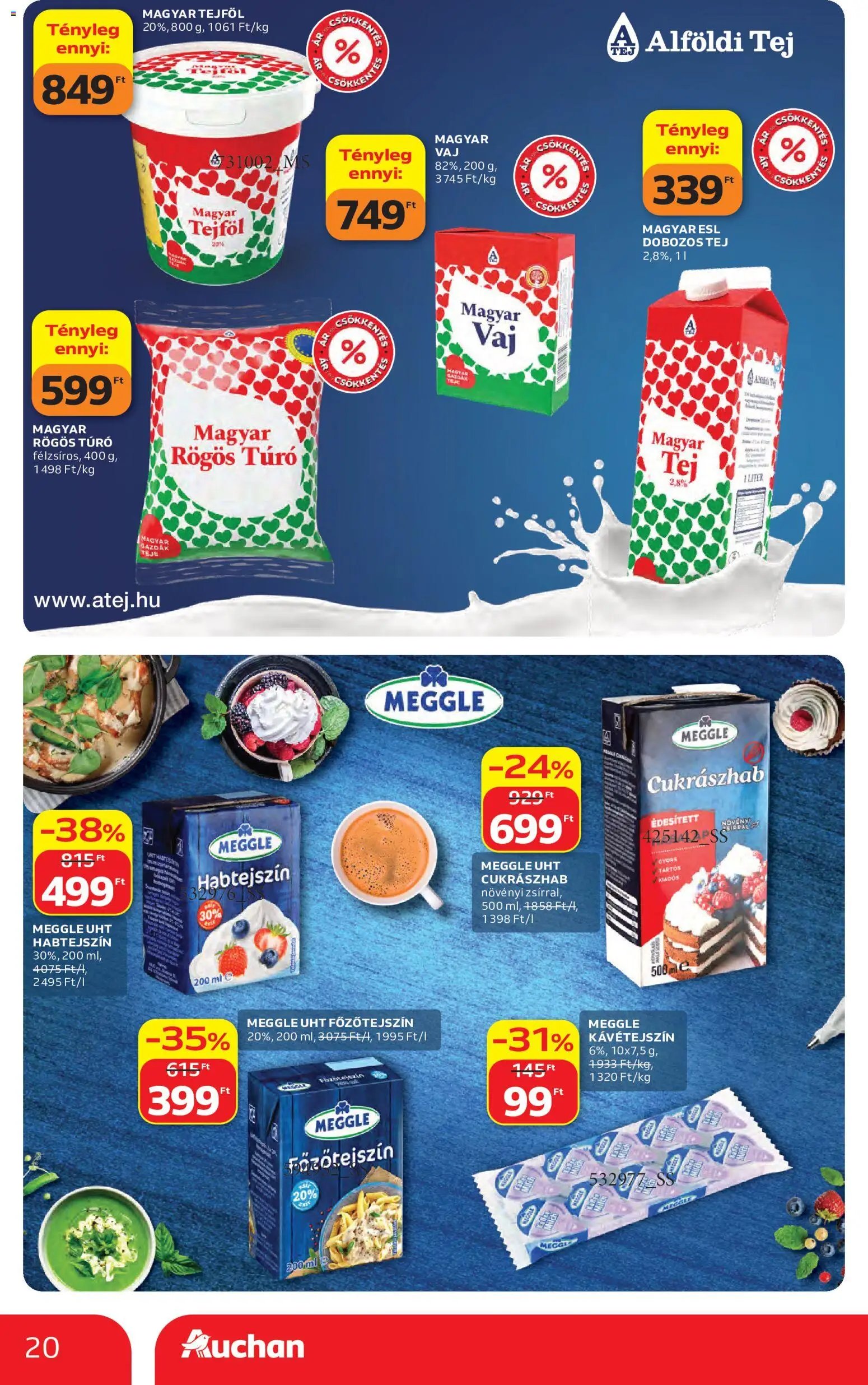 Auchan akciós újság 2026.10.22. - lapozható formában szórólap ✳️