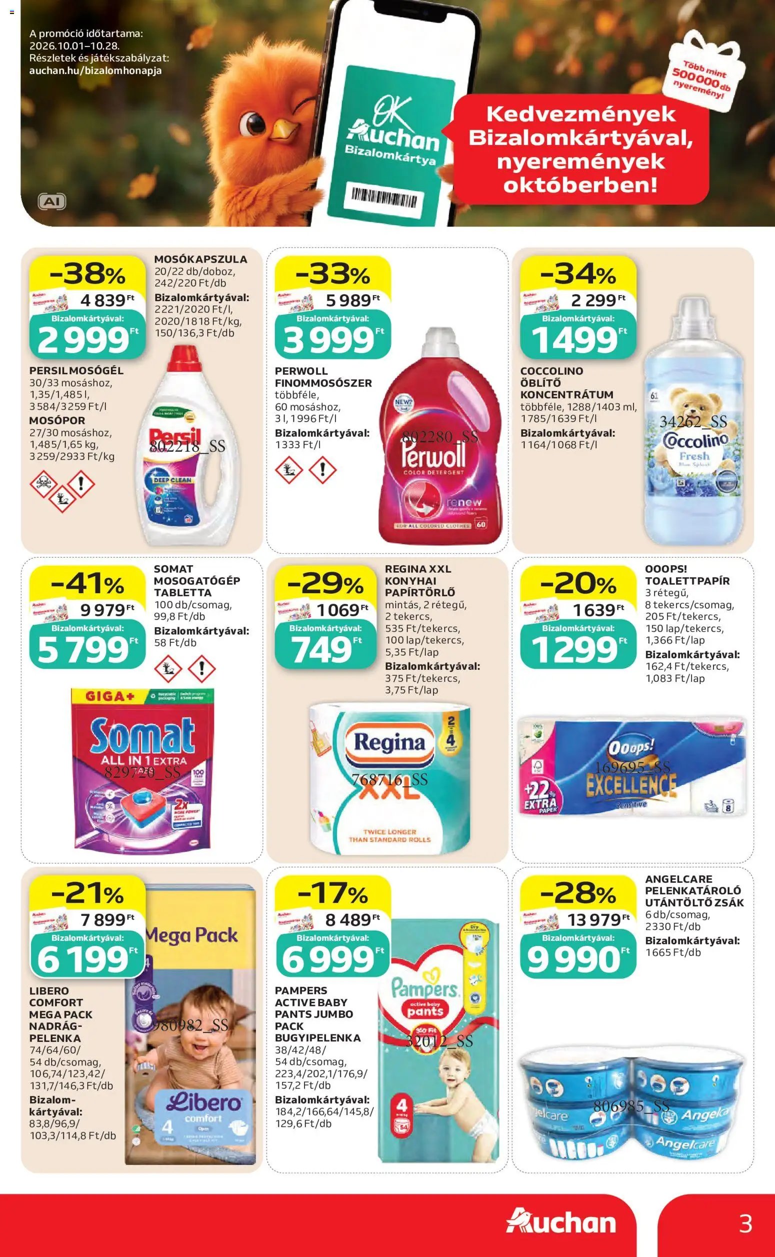 Auchan akciós újság 2026.10.22. - lapozható formában szórólap ✳️