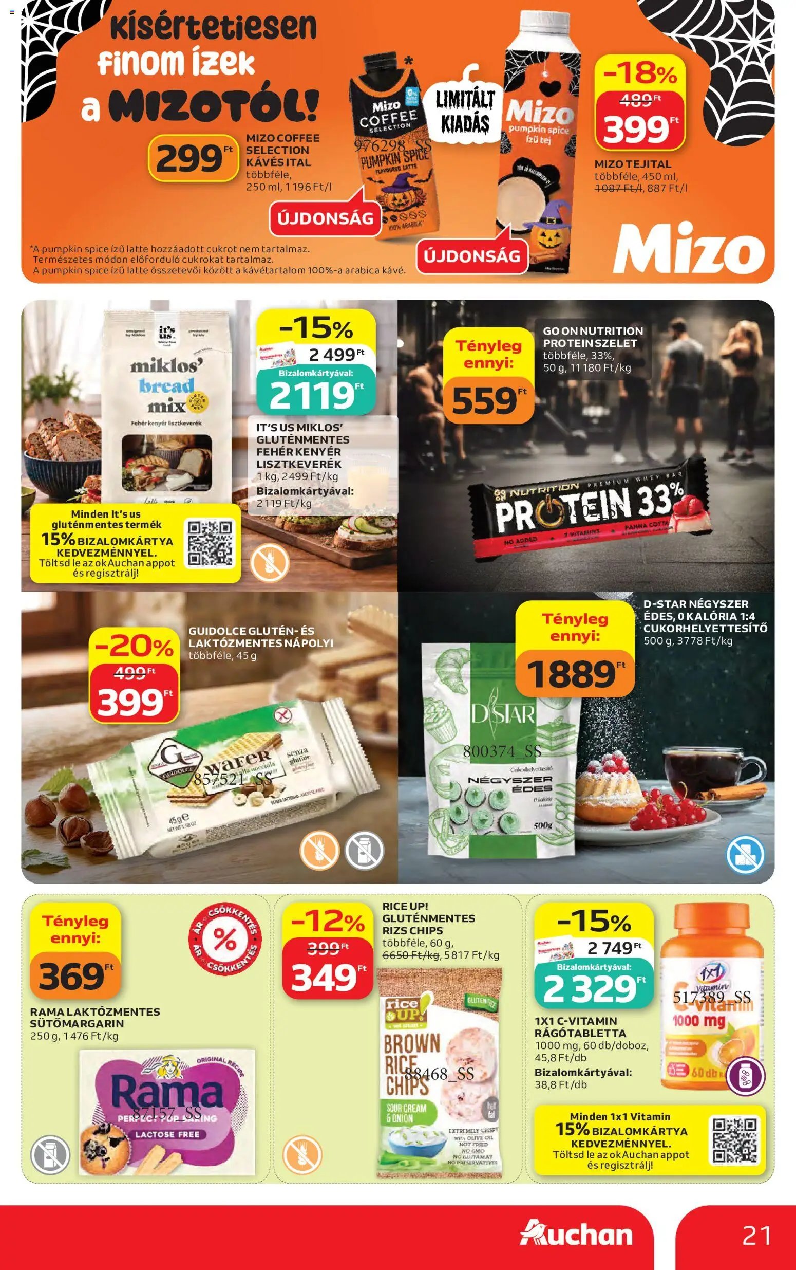 Auchan akciós újság 2026.10.22. - lapozható formában szórólap ✳️