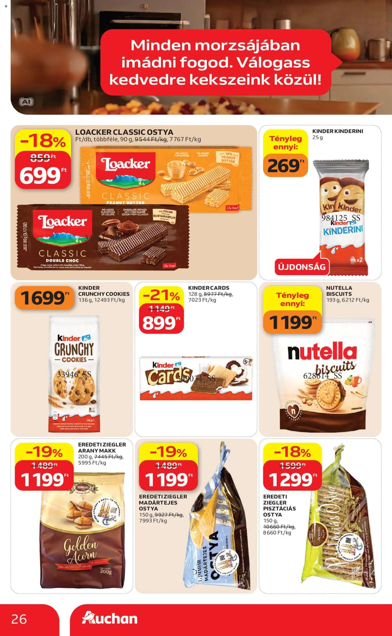 Auchan akciós újság 2026.10.22. - lapozható formában szórólap ✳️