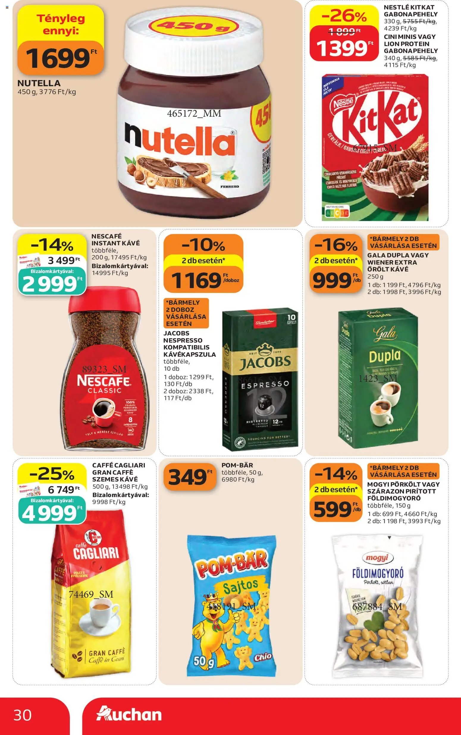 Auchan akciós újság 2026.10.22. - lapozható formában szórólap ✳️