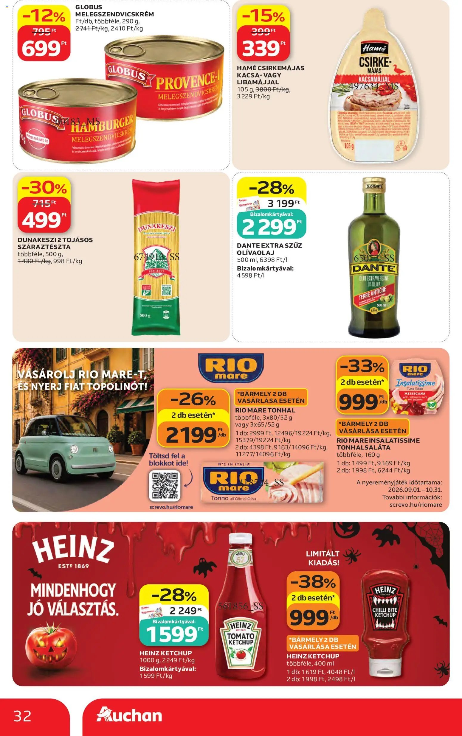 Auchan akciós újság 2026.10.22. - lapozható formában szórólap ✳️