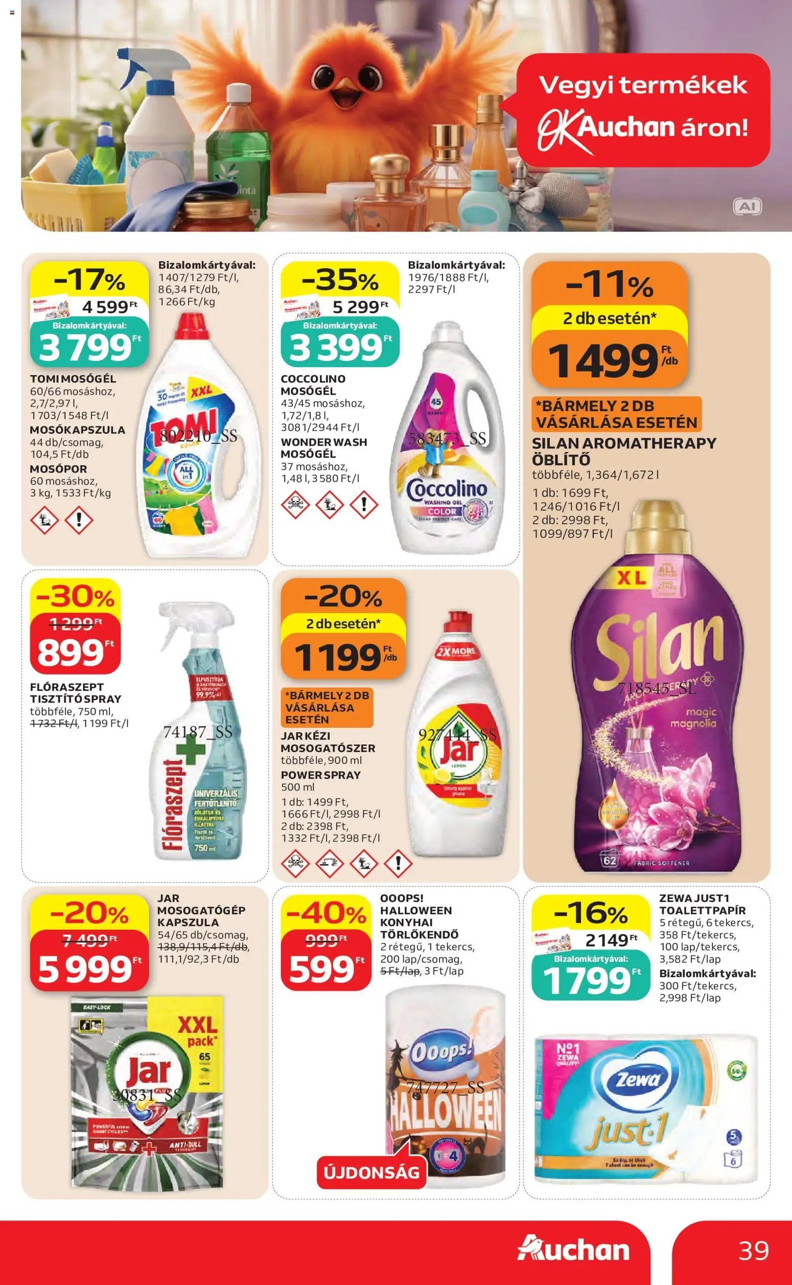 Auchan akciós újság 2026.10.22. - lapozható formában szórólap ✳️