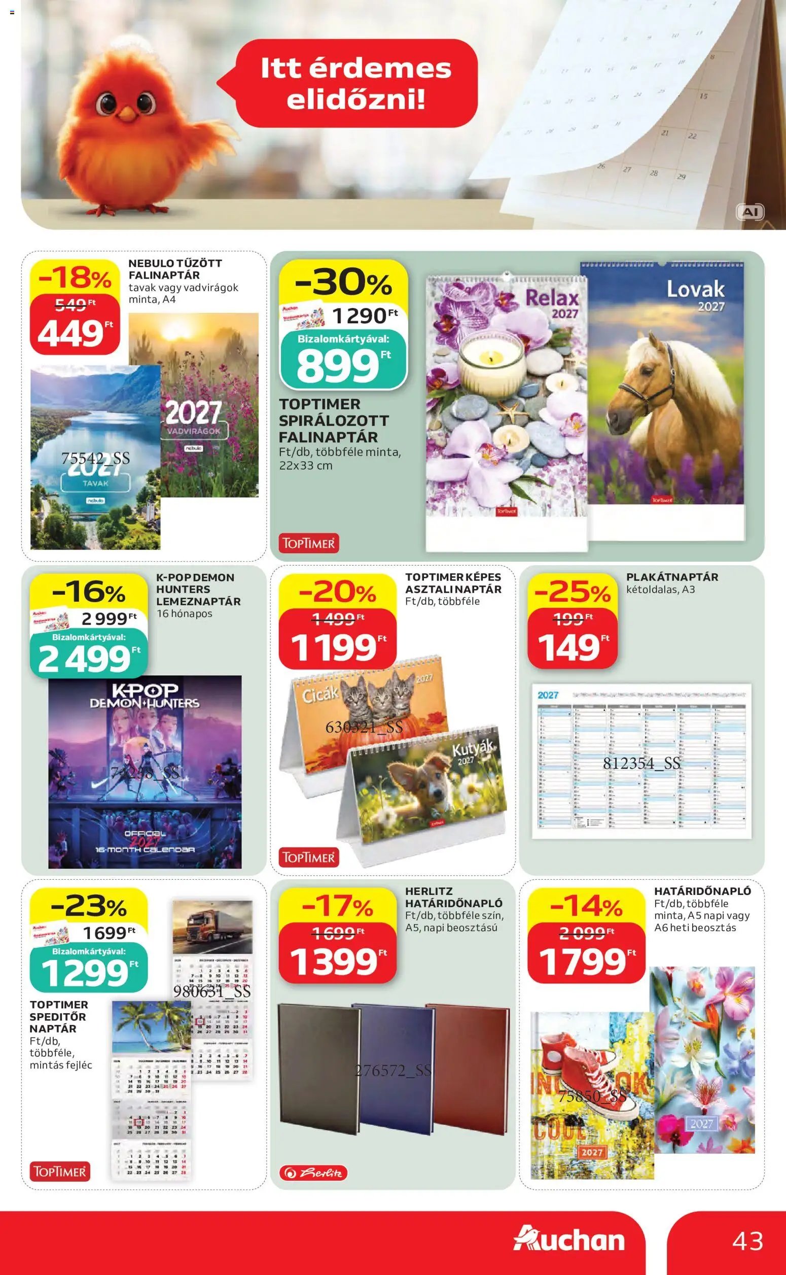 Auchan akciós újság 2026.10.22. - lapozható formában szórólap ✳️
