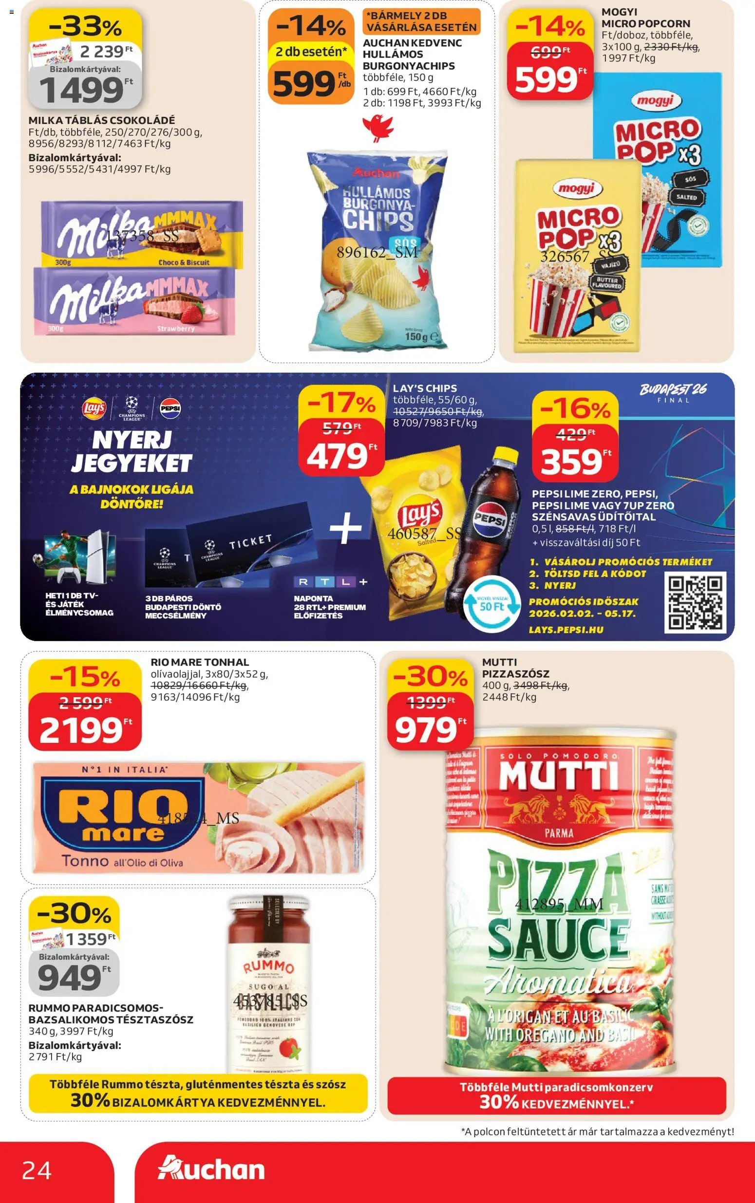 Auchan újság 2026.02.19. Akciós újság Auchan (2026-02-19 - 2026-02-25)