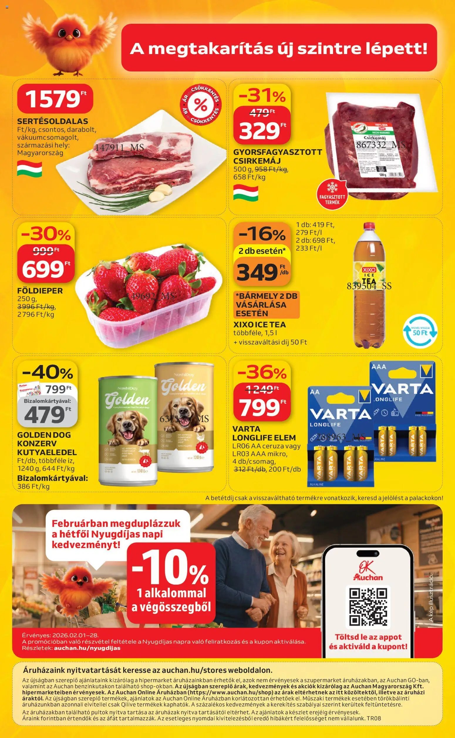 Auchan újság 2026.02.19. Akciós újság Auchan (2026-02-19 - 2026-02-25)