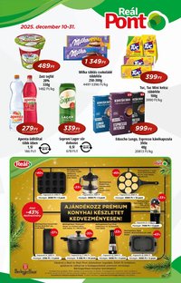 Reál újság 2025.12.10. Akciós újság Pont (2025-12-10 - 2025-12-31)