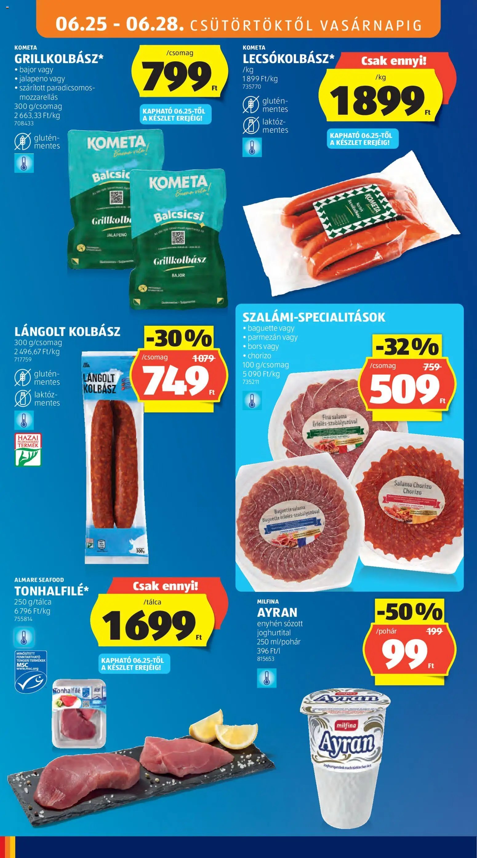 Aldi újság 2026.06.25. Aldi akciós újság