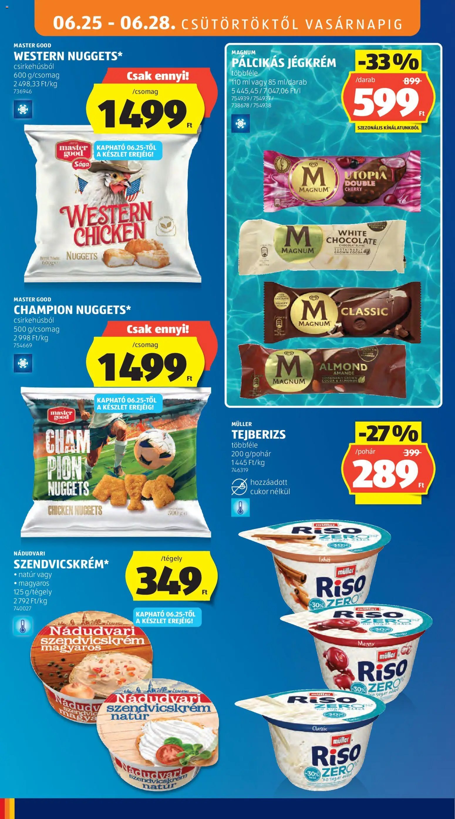 Aldi újság 2026.06.25. Aldi akciós újság