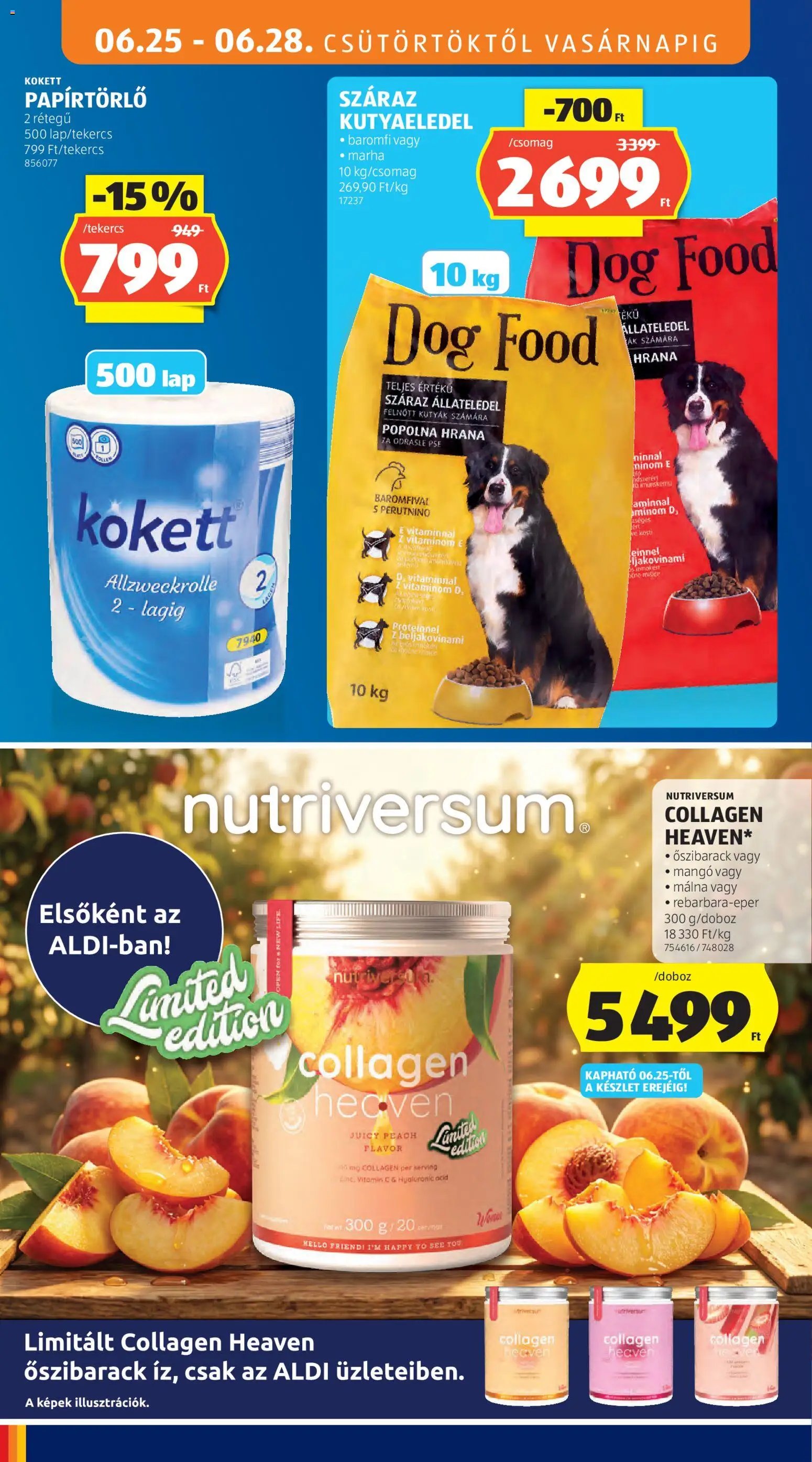 Aldi újság 2026.06.25. Aldi akciós újság