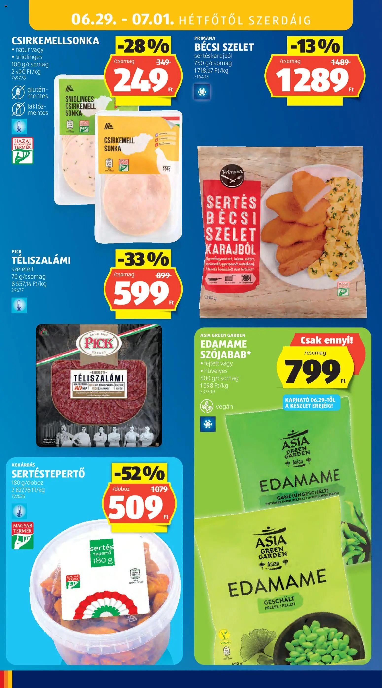 Aldi újság 2026.06.25. Aldi akciós újság