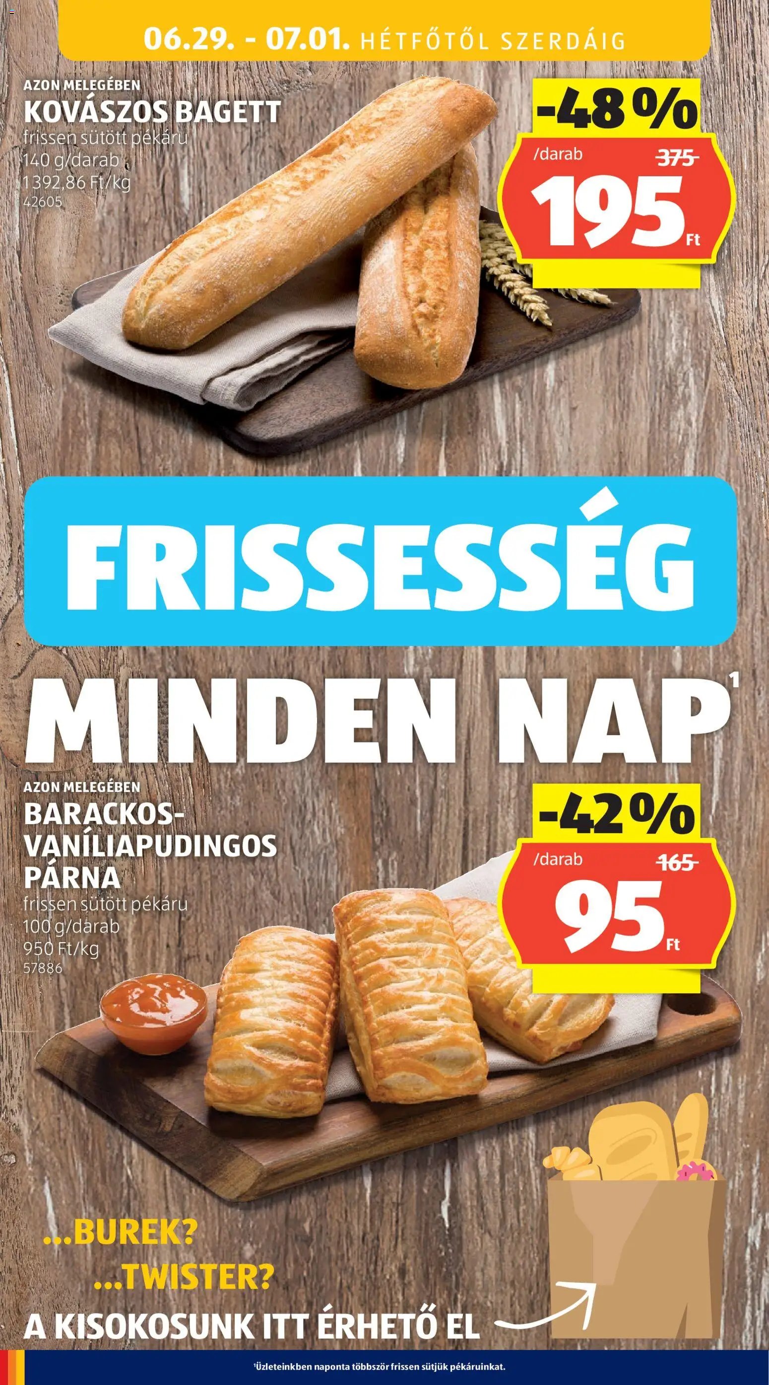 Aldi újság 2026.06.25. Aldi akciós újság