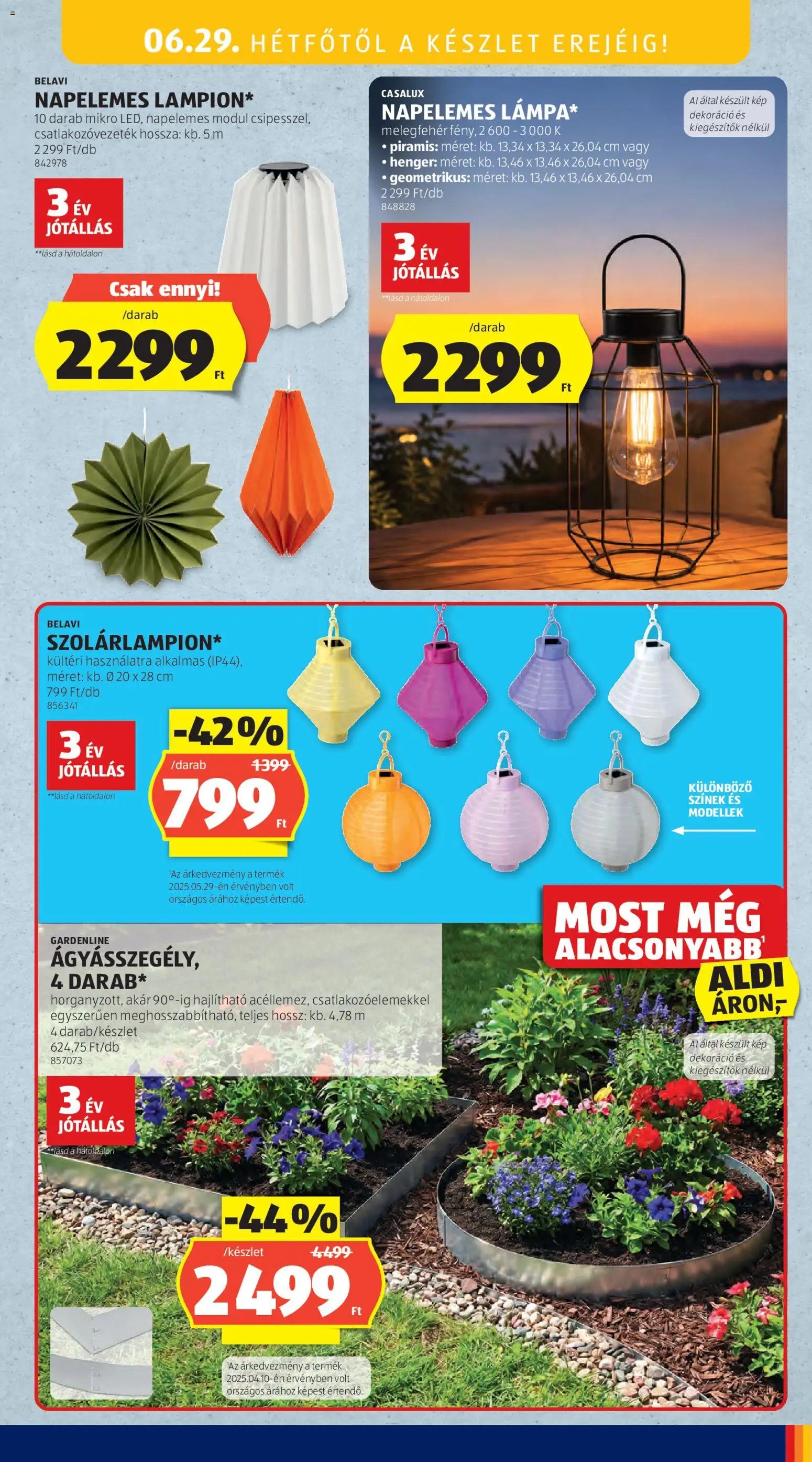Aldi újság 2026.06.25. Aldi akciós újság