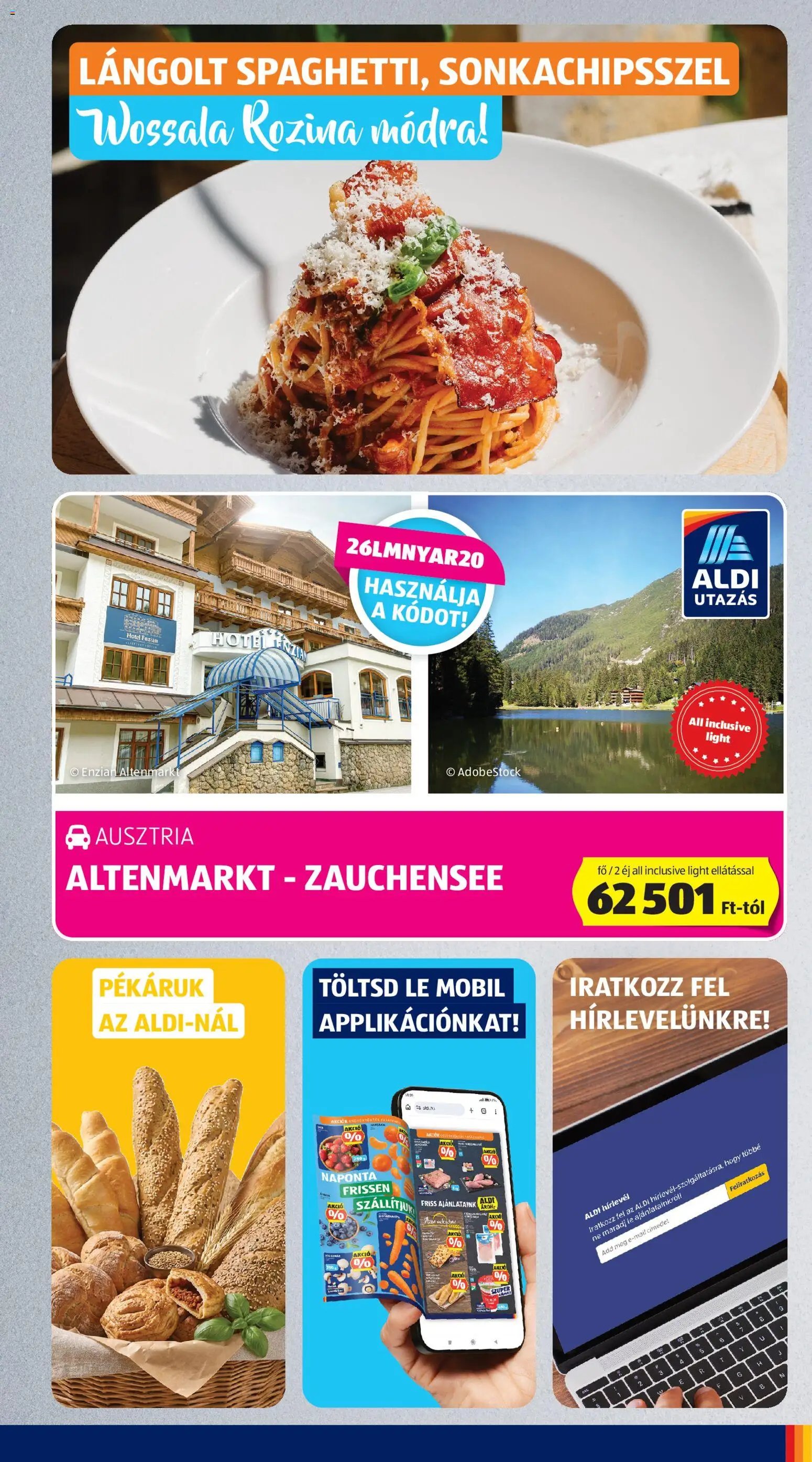 Aldi újság 2026.06.25. Aldi akciós újság
