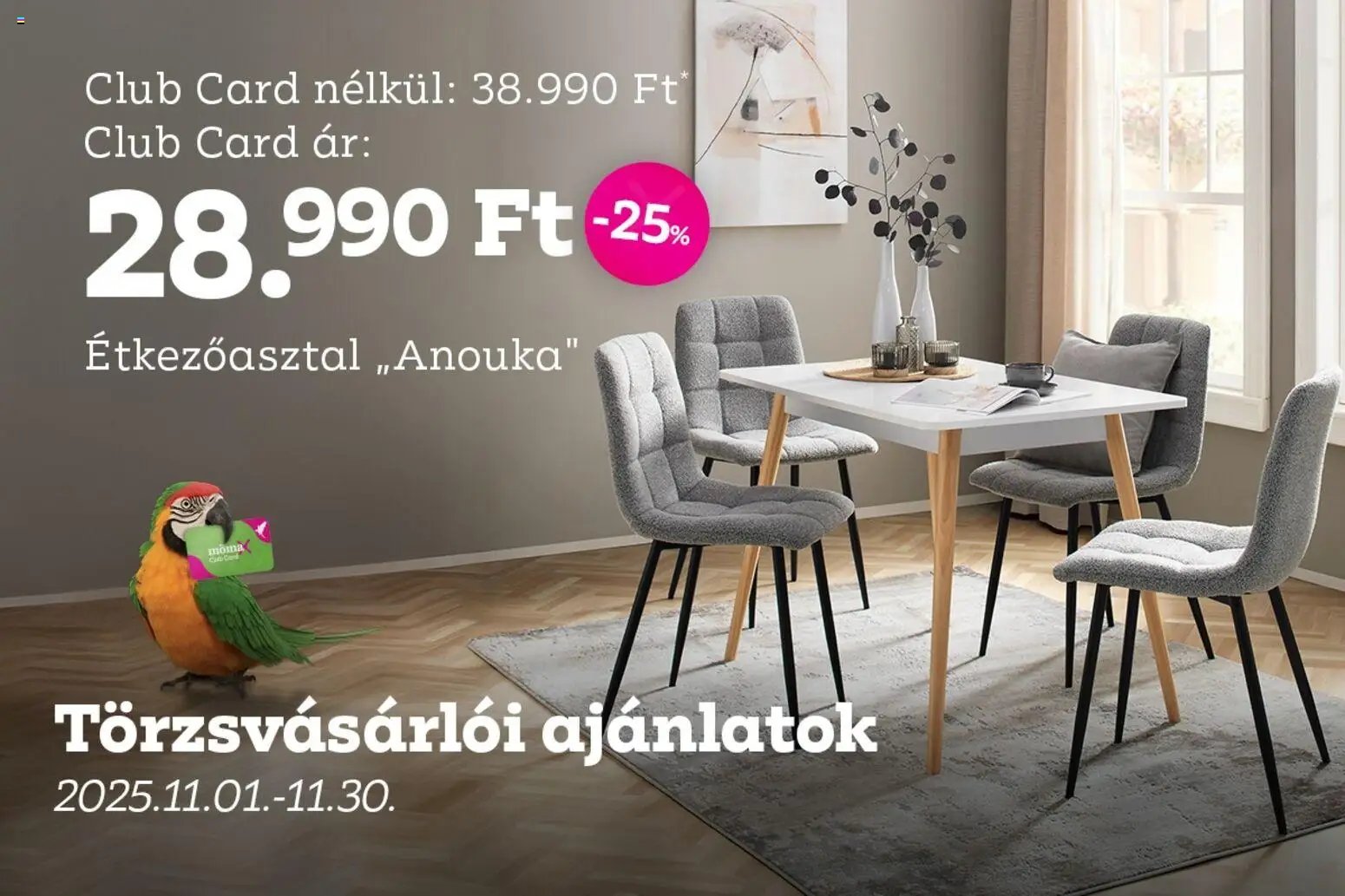 Mömax újság 2025.11.01. Akciós újság Mömax (2025-11-01 - 2025-11-30)