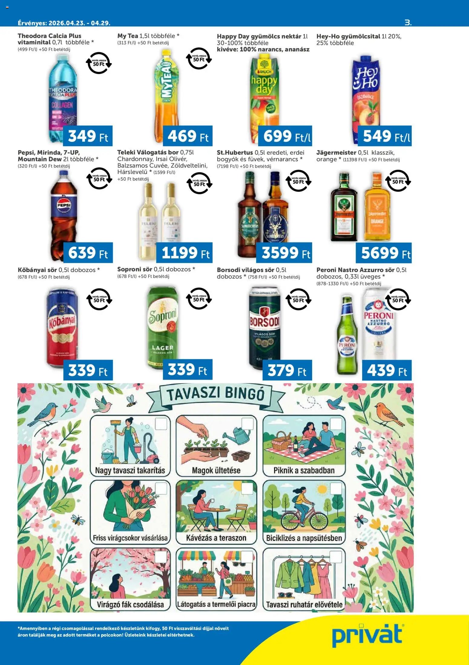 PRIVÁT újság 2026.04.23. PRIVÁT Déli vármegyék (2026-04-23 - 2026-04-29)