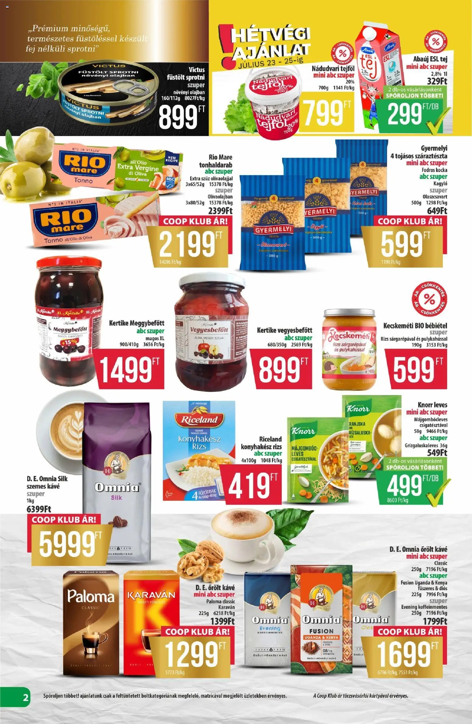 COOP újság 2026.07.23. COOP - Újság Észak Kelet Pro-Coop Zrt