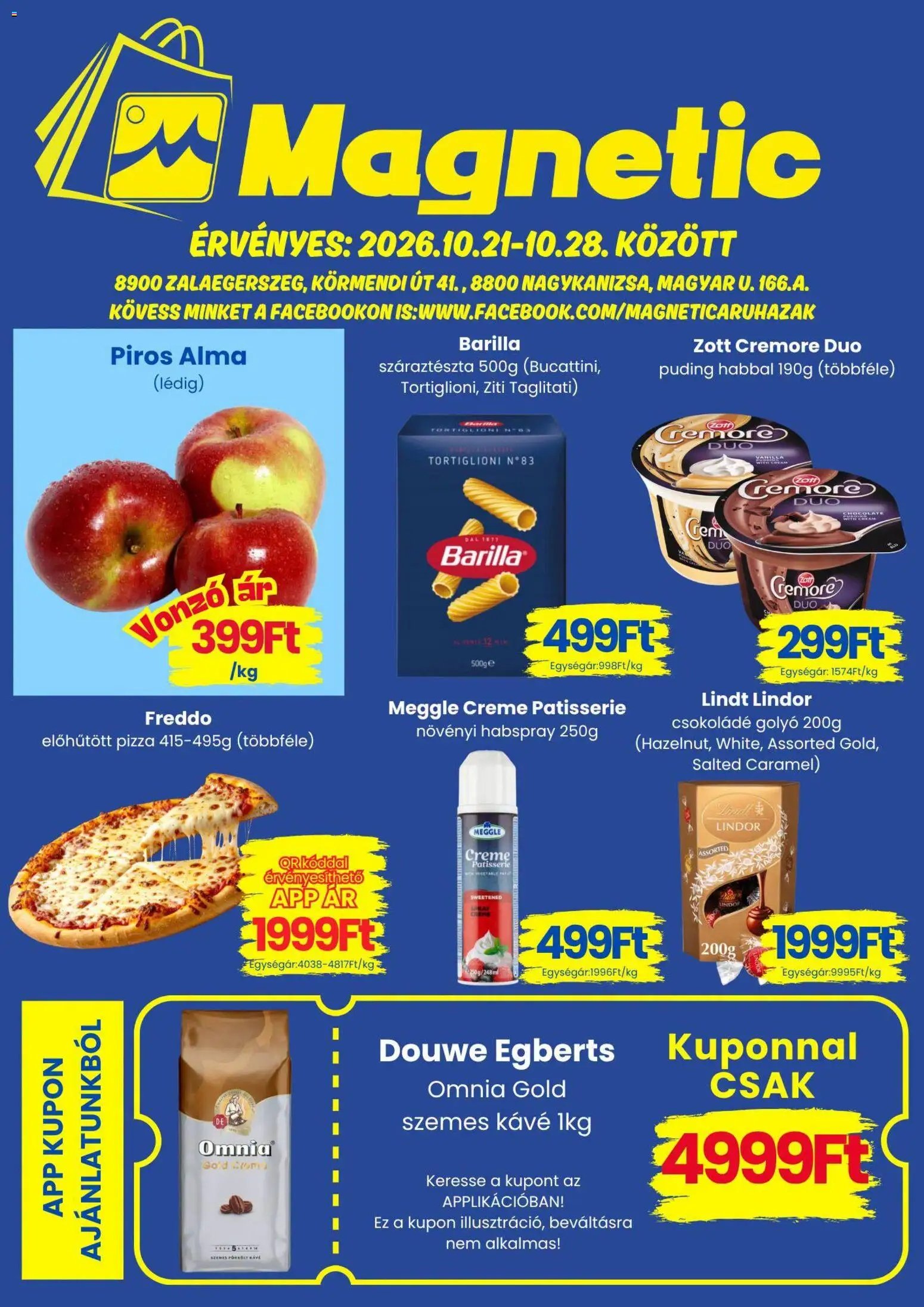 Magnetic akciós újság 2026.10.21. - lapozható formában szórólap ✳️