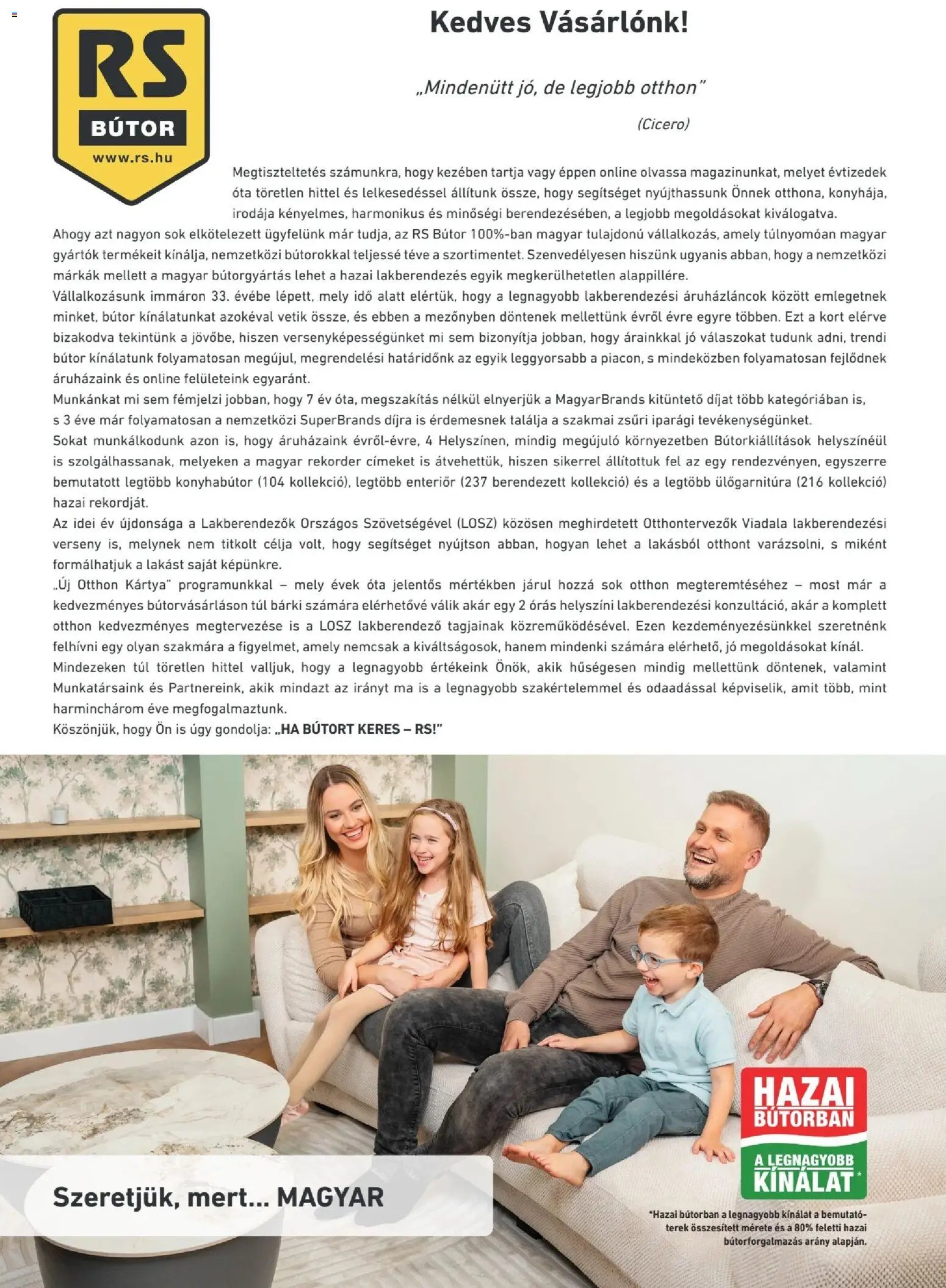 RS Bútor újság 2026.03.06. RS Bútor Bútorajánló magazin (2026-03-06)