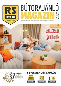 RS Bútor újság 2026.03.06. RS Bútor Bútorajánló magazin (2026-03-06)