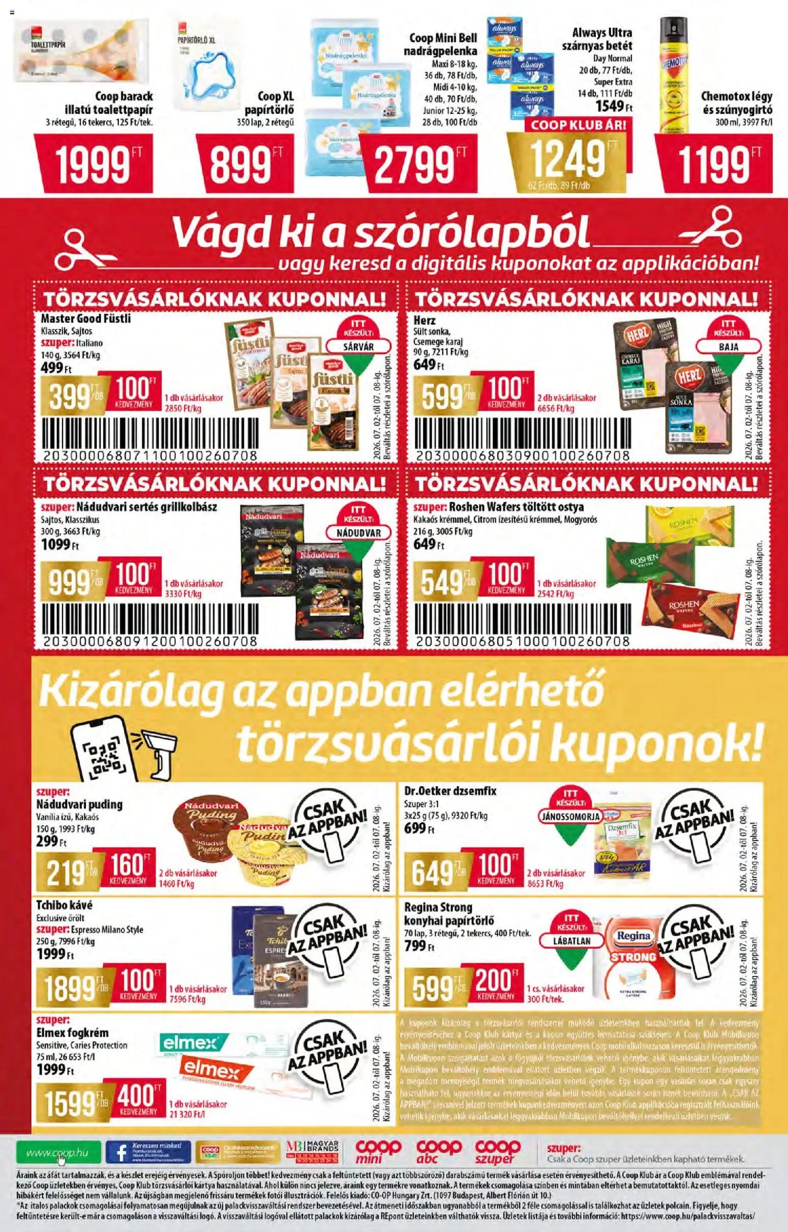 COOP újság 2026.07.09. COOP - Újság Észak Kelet Pro-Coop Zrt