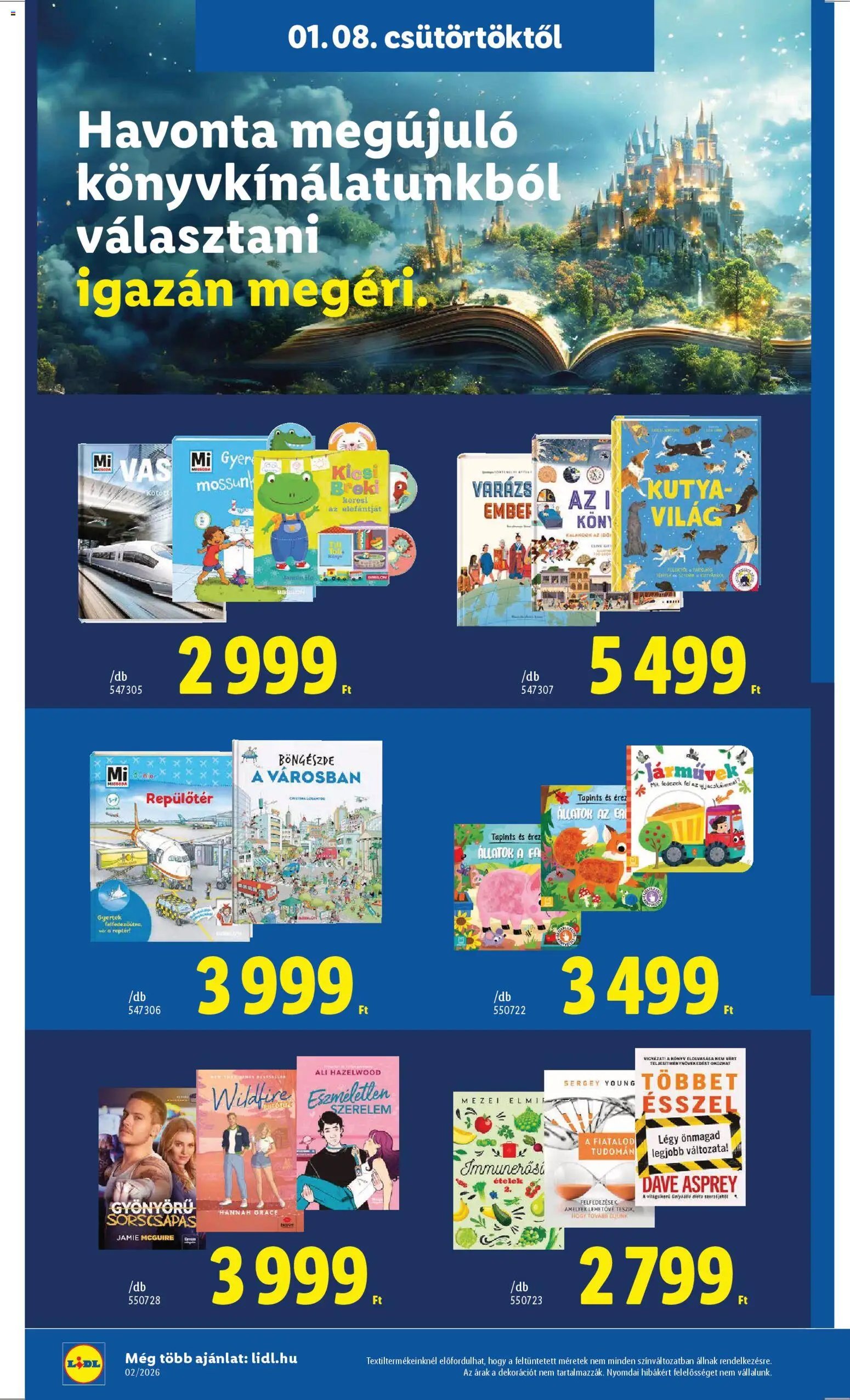 Lidl újság 2026.01.08. Nonfood kínálatunk (2026-01-08 - 2026-01-14)