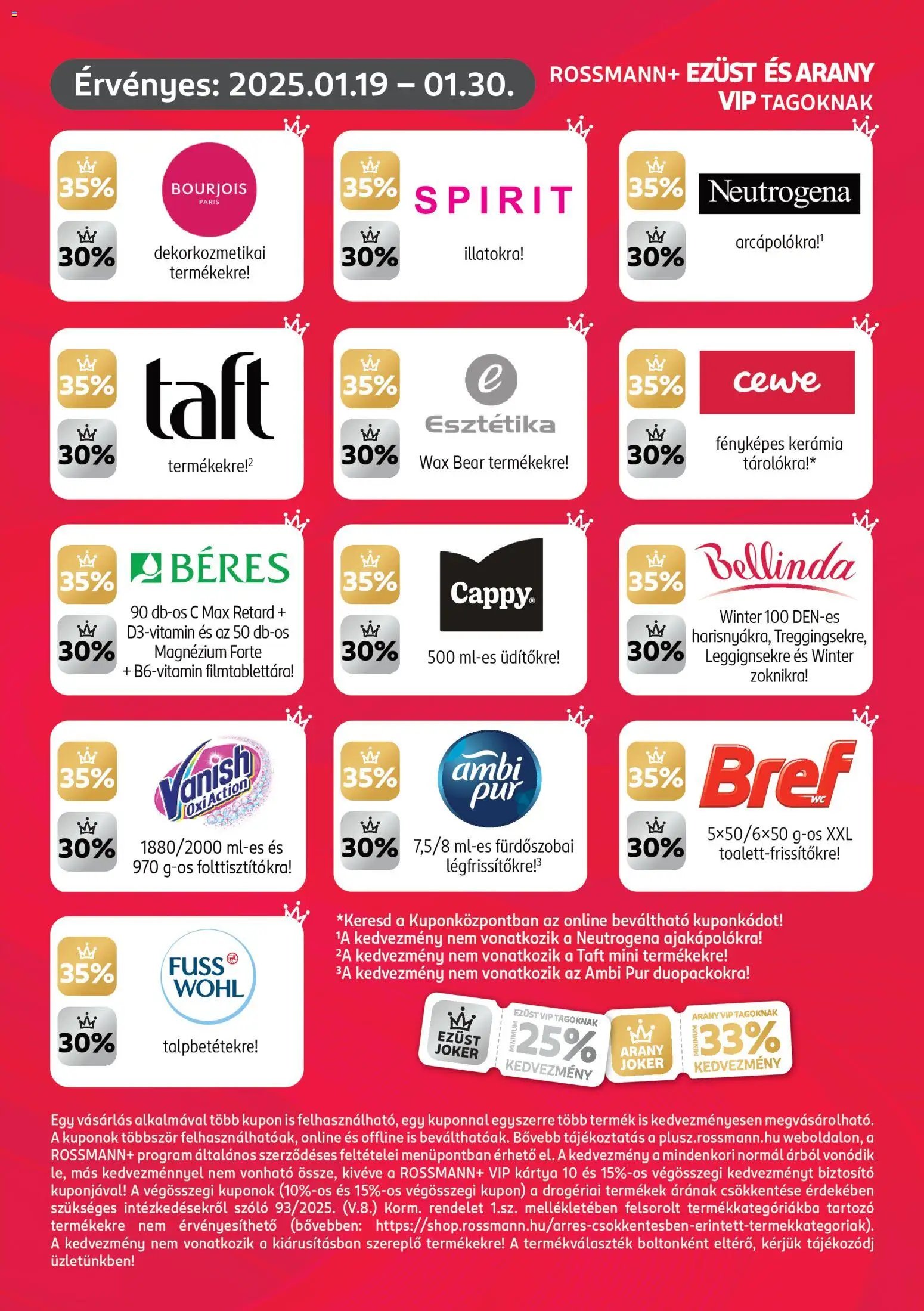 Rossmann újság 2026.01.19. Szórólap (2026-01-19 - 2026-01-30)