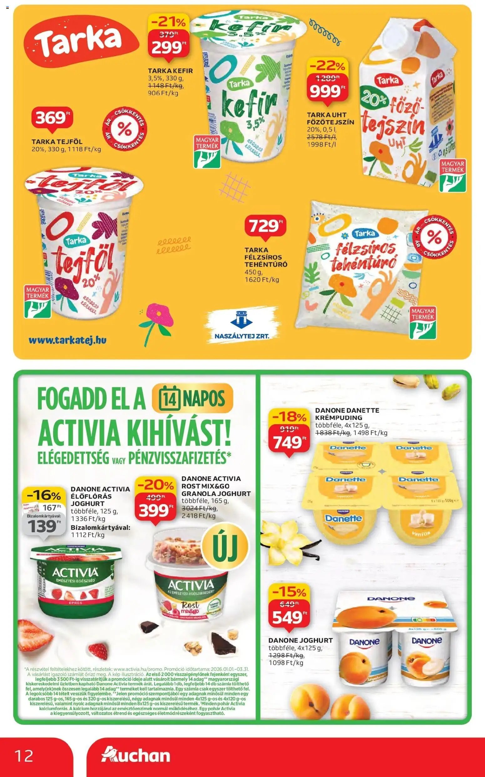 Auchan újság 2026.01.29. Akciós újság Auchan (2026-01-29 - 2026-02-04)