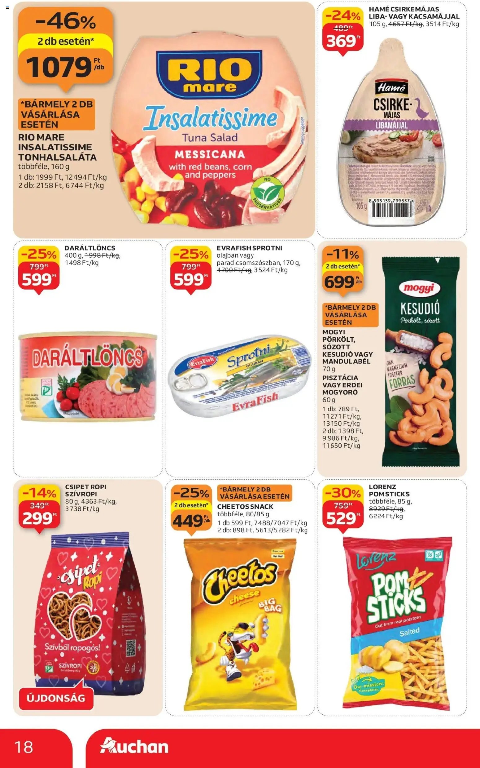 Auchan újság 2026.01.29. Akciós újság Auchan (2026-01-29 - 2026-02-04)