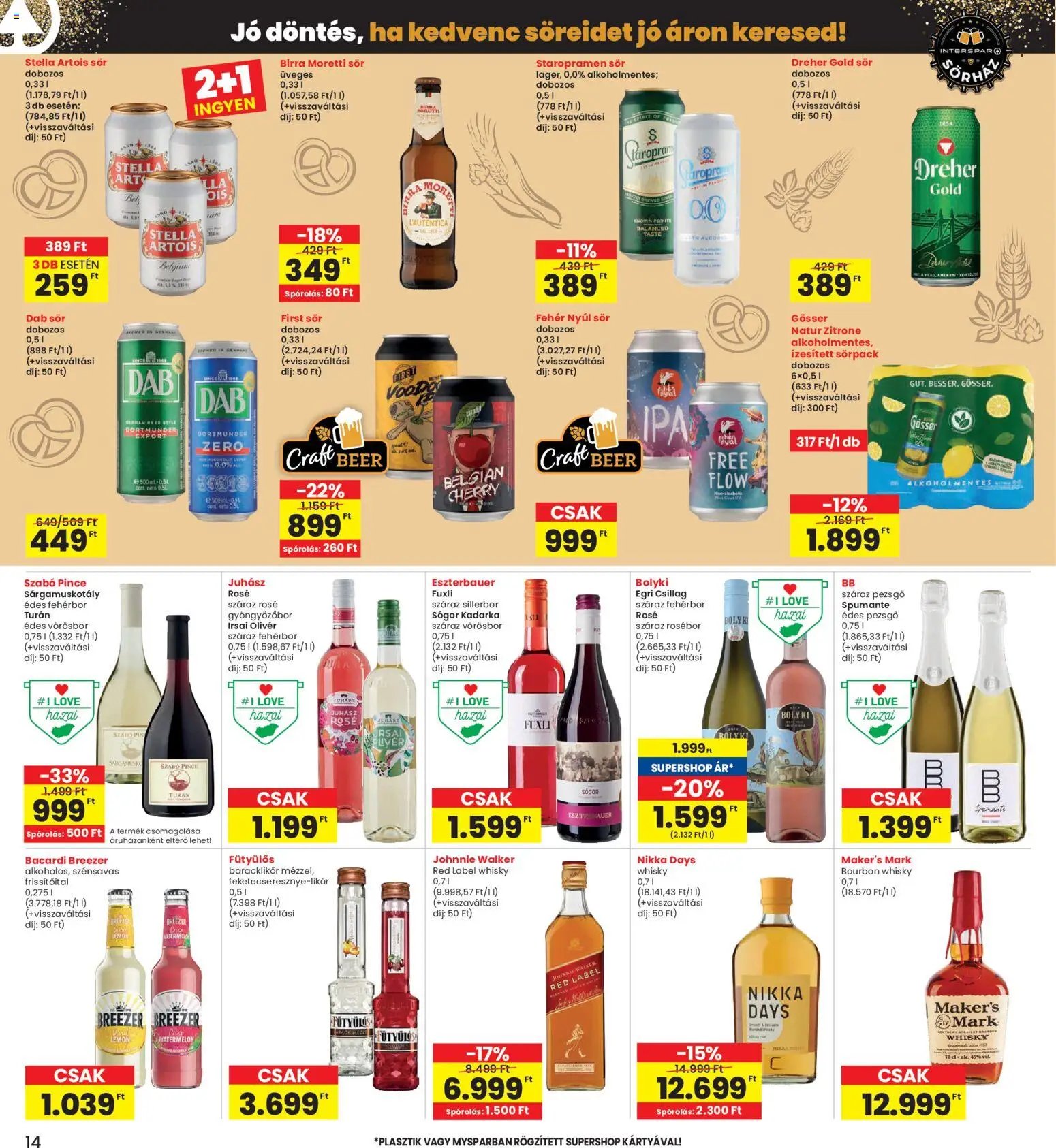 Interspar újság 2026.03.19. Interspar akciós újság (2026-03-19 - 2026-03-25)